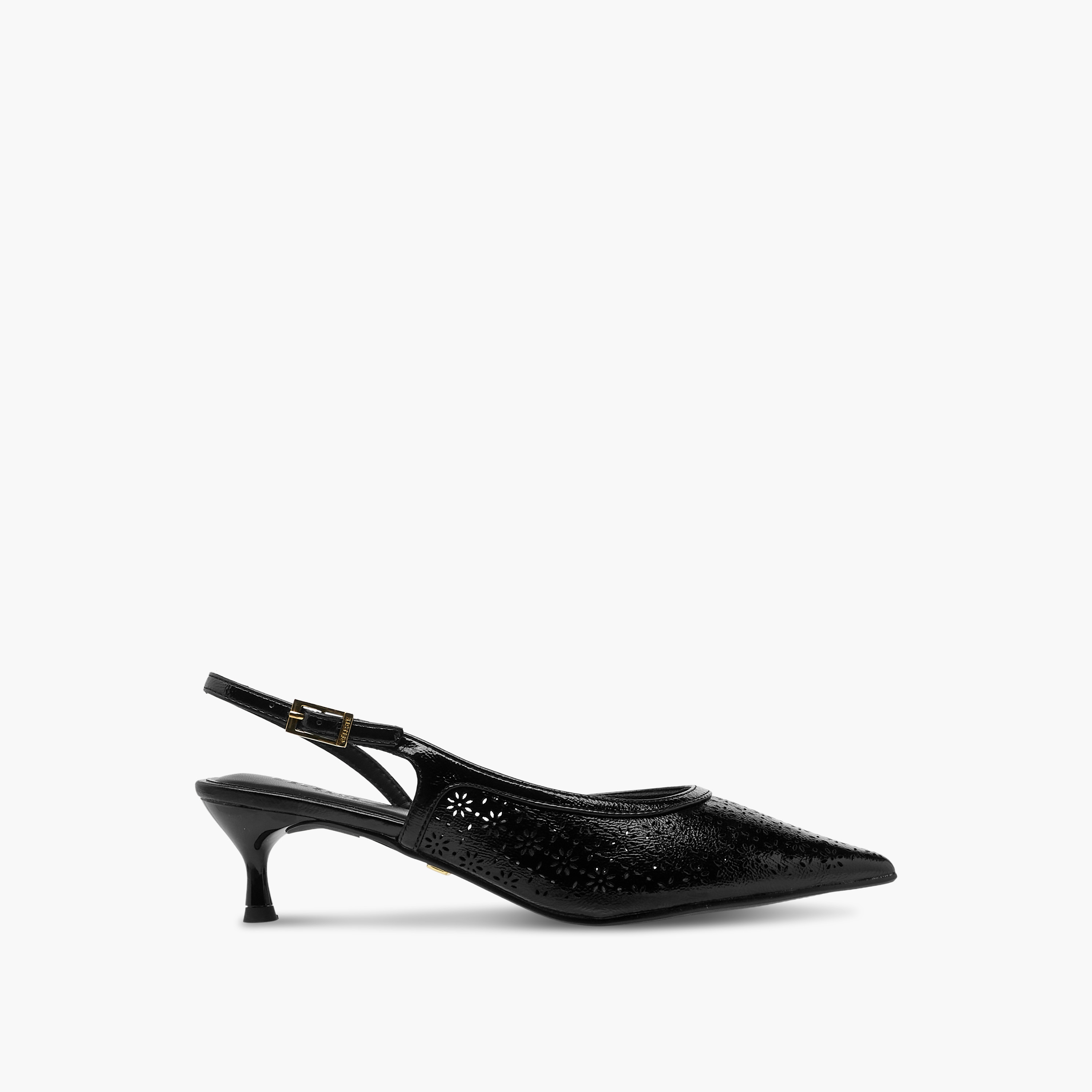 Celeste Women Laser Cut Kitten Heel Mules-women-shoes-heels-image-3