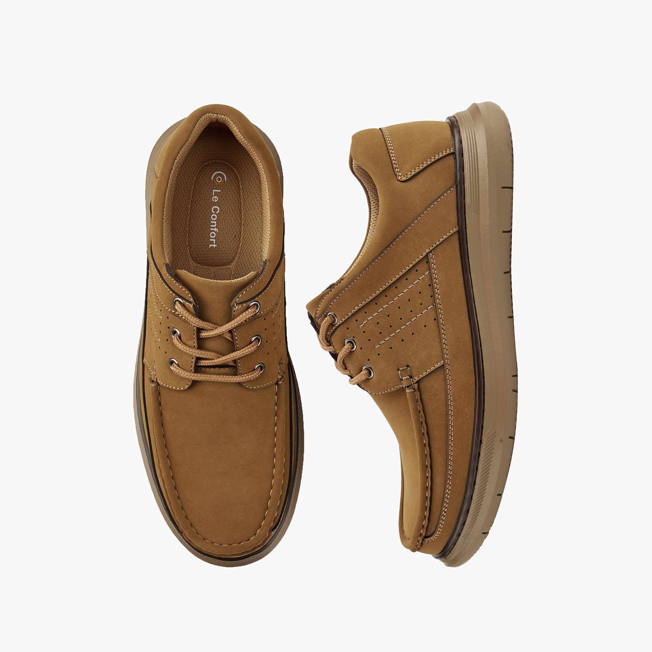 حذاء سنيكرز مريح برباط إغلاق للرجال من لو كونفورت-men-shoes-sneakers-image-1