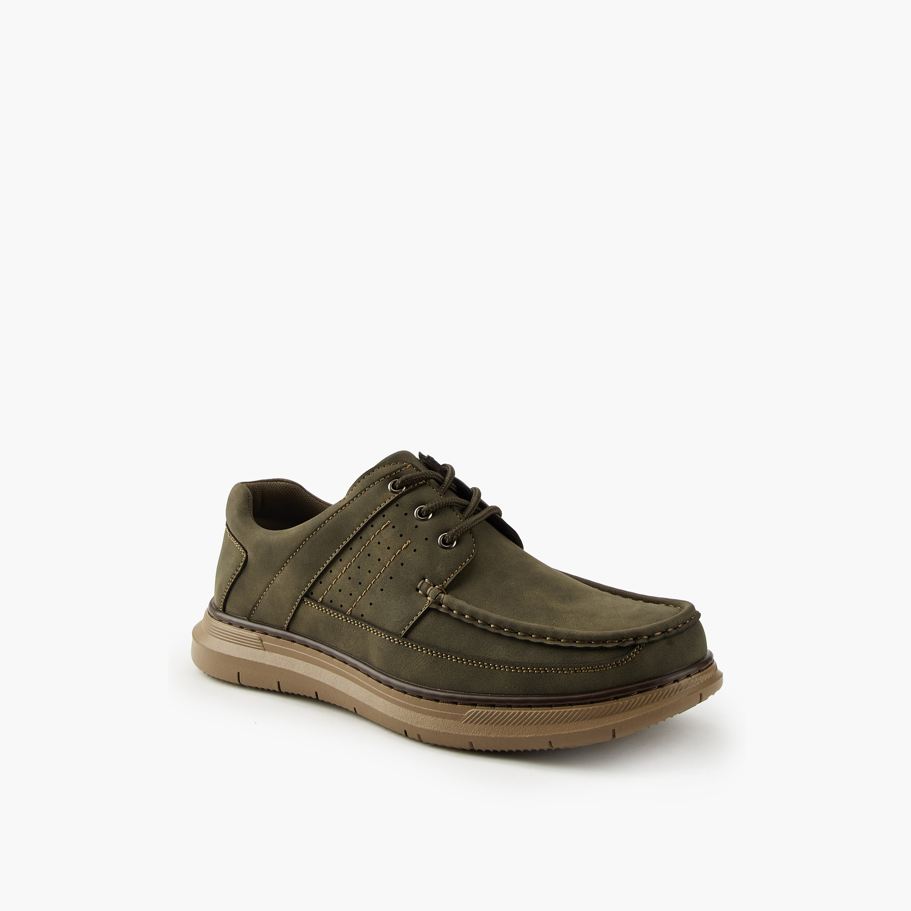 حذاء سنيكرز مريح برباط إغلاق للرجال من لو كونفورت-men-shoes-sneakers-image-2