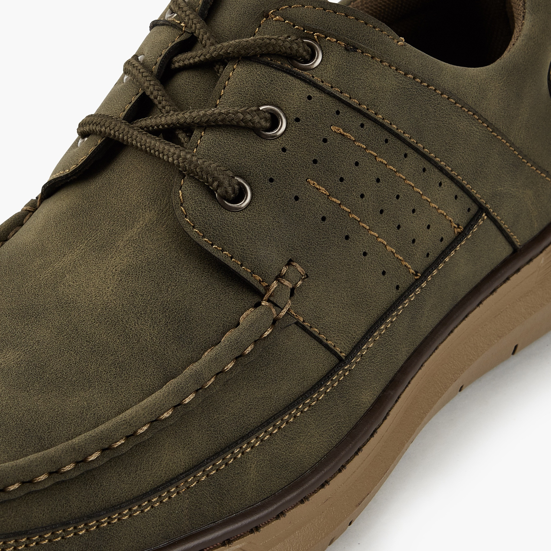 حذاء سنيكرز مريح برباط إغلاق للرجال من لو كونفورت-men-shoes-sneakers-image-4