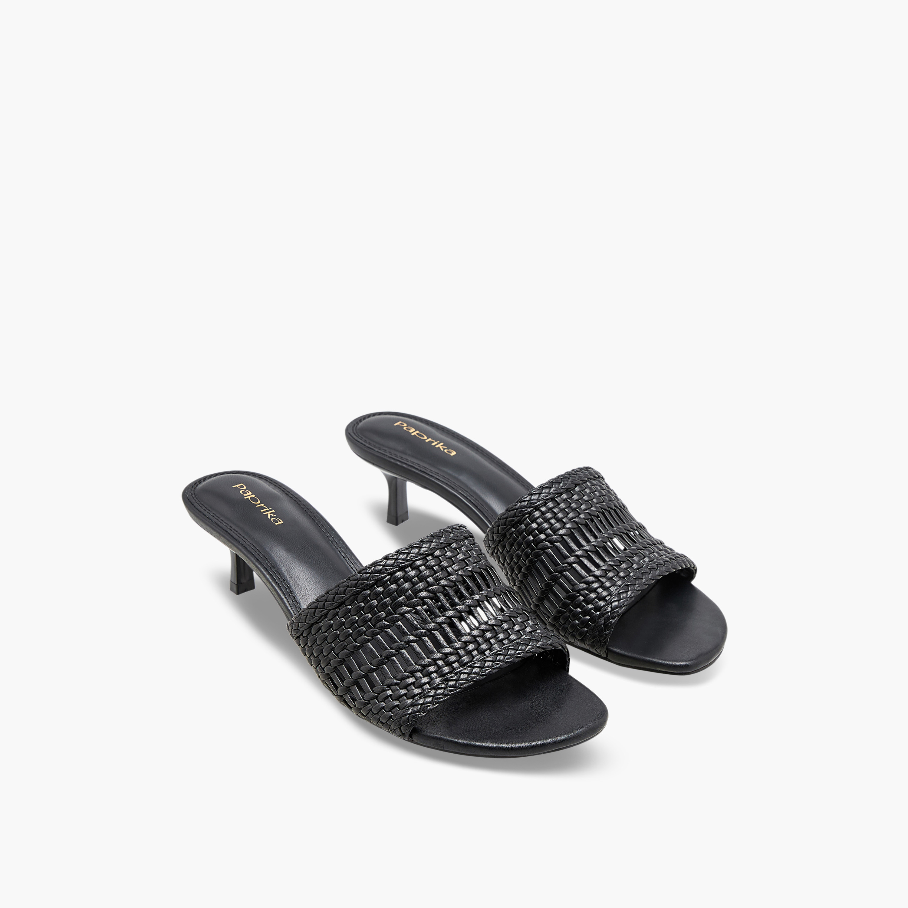 صندل بارز الملمس بكعب صغير للنساء من بابريكا-women-shoes-sandals-heeled-image-1