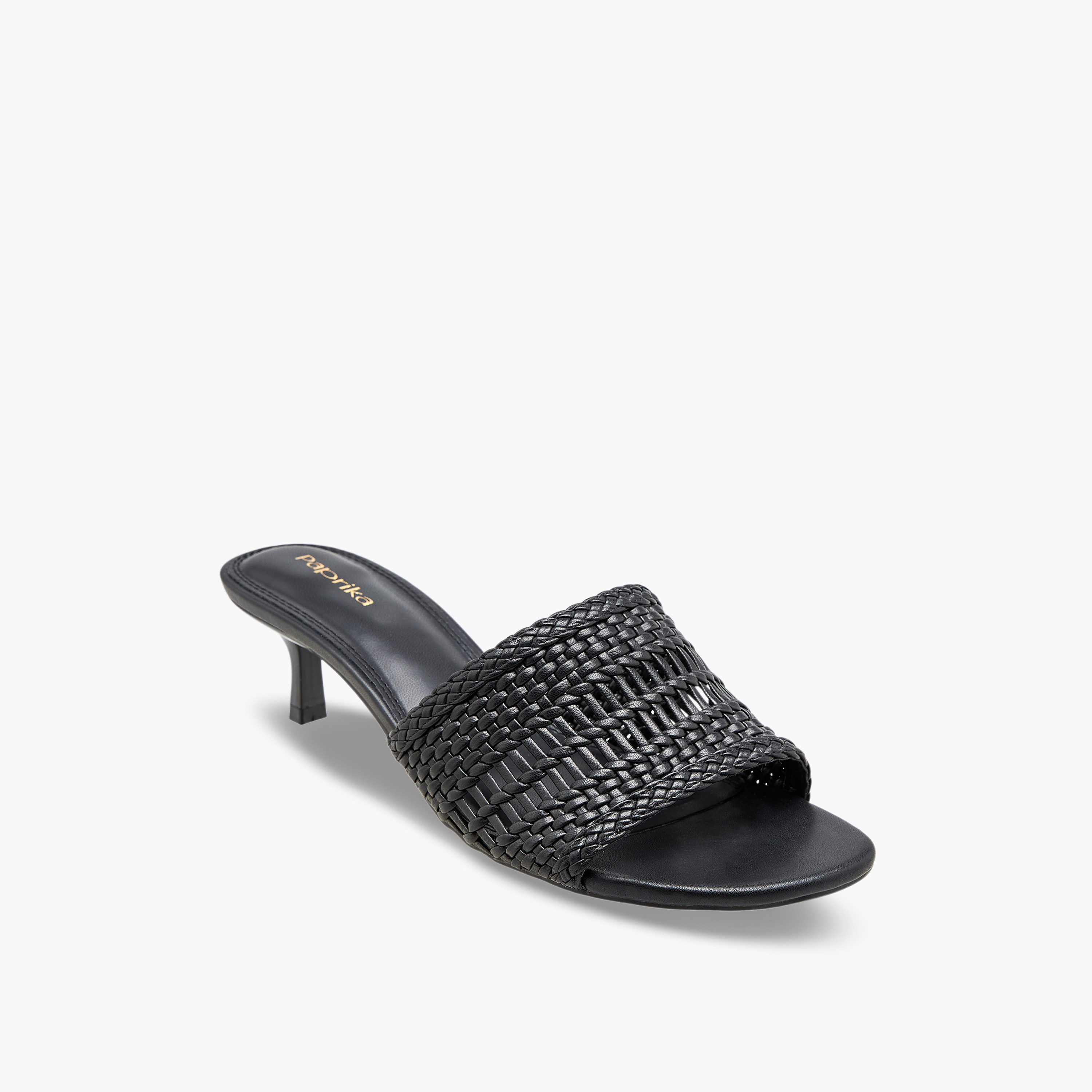 صندل بارز الملمس بكعب صغير للنساء من بابريكا-women-shoes-sandals-heeled-image-2
