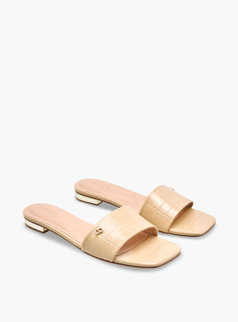 صندل مسطح بارز الملمس للنساء من سيليست-women-shoes-flats-sandals-image-1