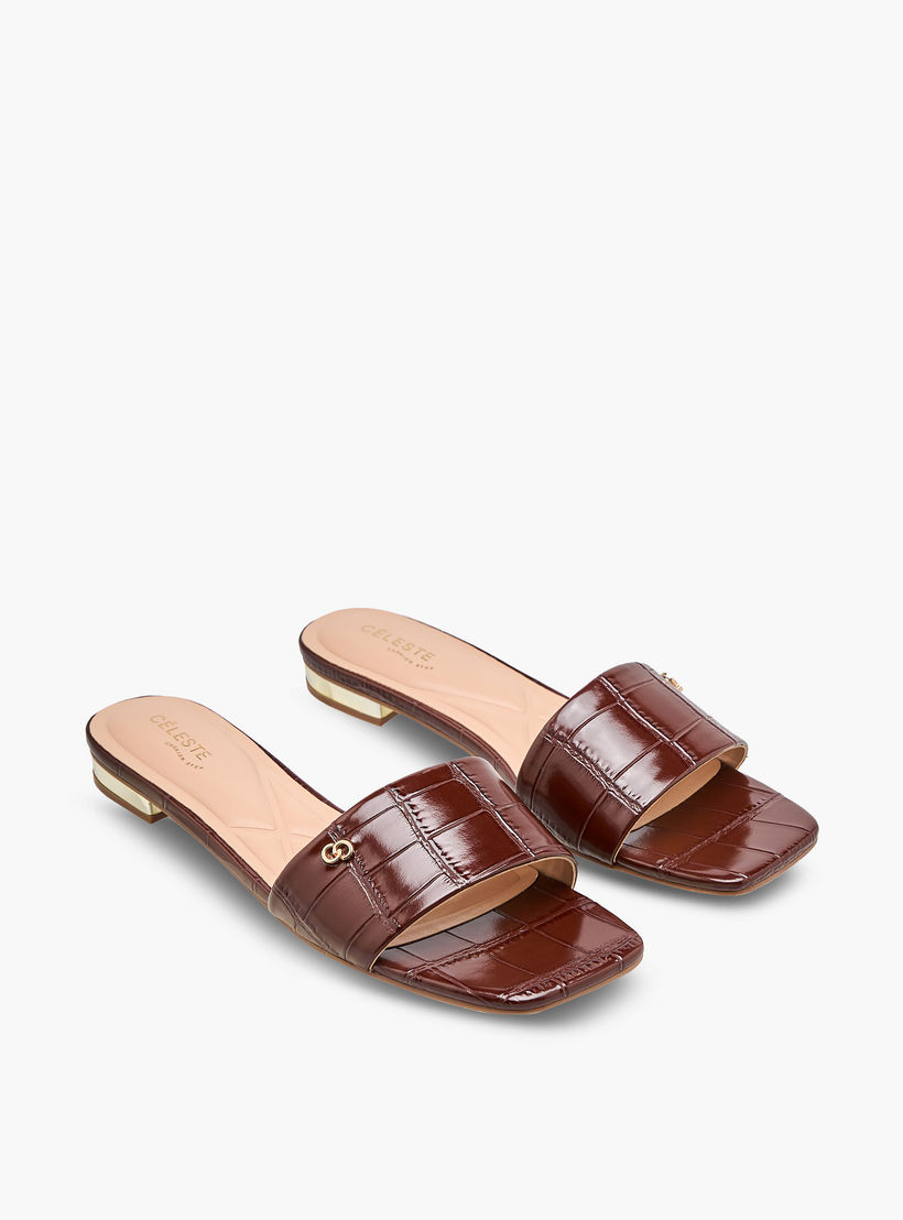 صندل مسطح بارز الملمس للنساء من سيليست-women-shoes-flats-sandals-image-1
