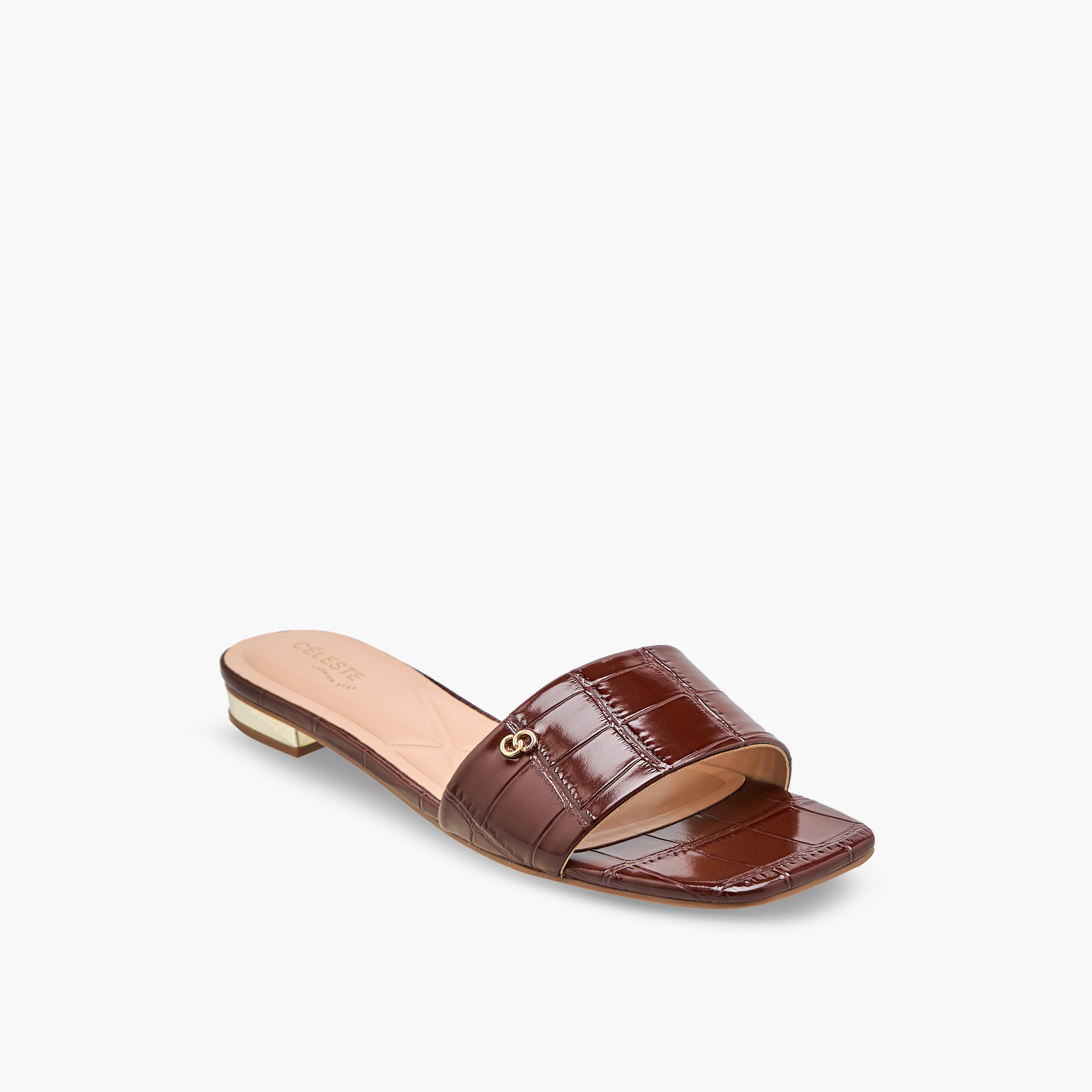 صندل مسطح بارز الملمس للنساء من سيليست-women-shoes-flats-sandals-image-2