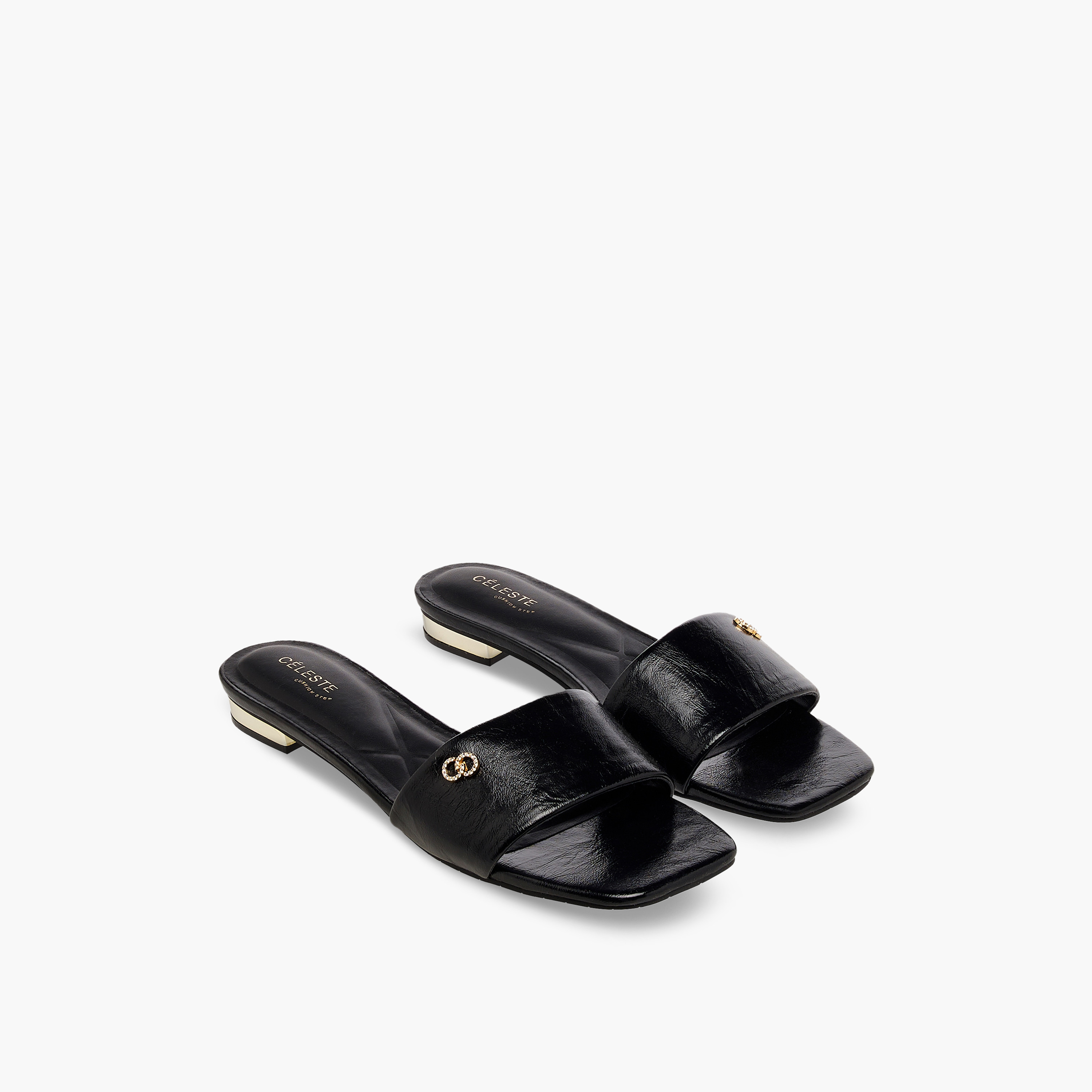 صندل مسطح سادة للنساء من سيليست-women-shoes-flats-sandals-image-1