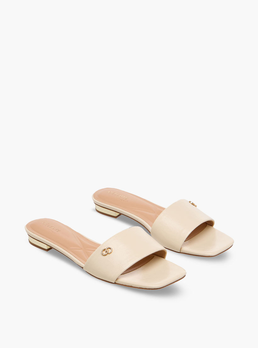 صندل مسطح سادة للنساء من سيليست-women-shoes-flats-sandals-image-1
