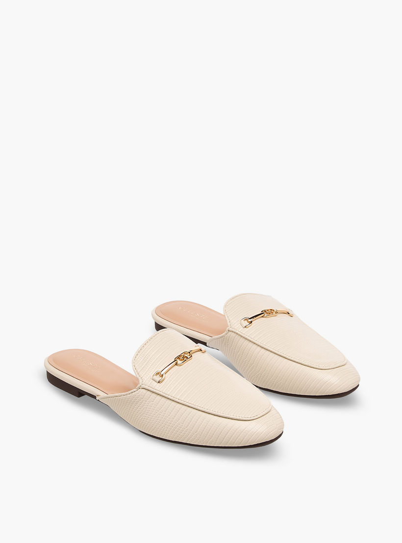 حذاء ميول بارز الملمس للنساء من سيليست-women-shoes-flats-mules-image-1