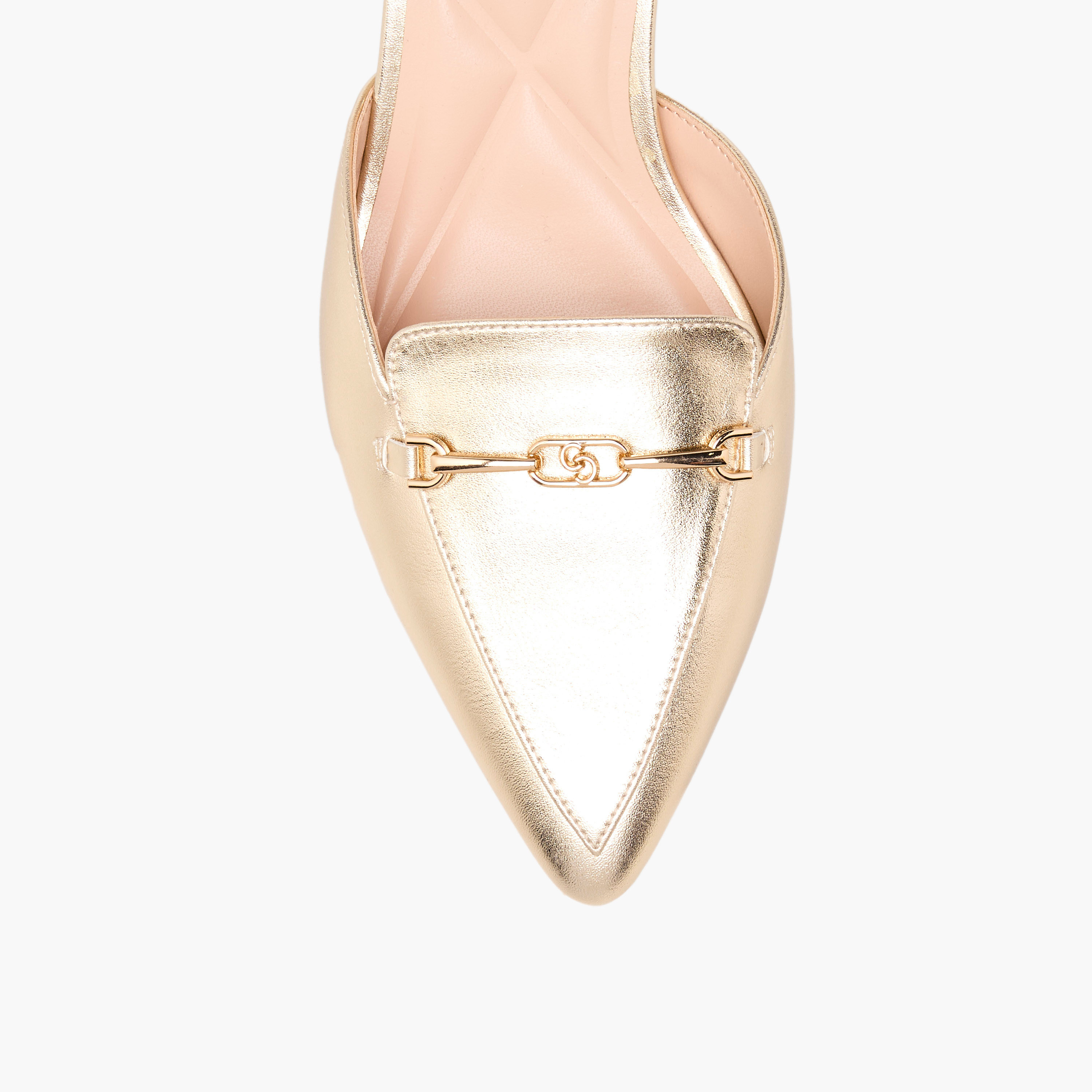 حذاء ميول ميتاليك بكعب صغير للنساء من سيليست-women-shoes-heels-image-4