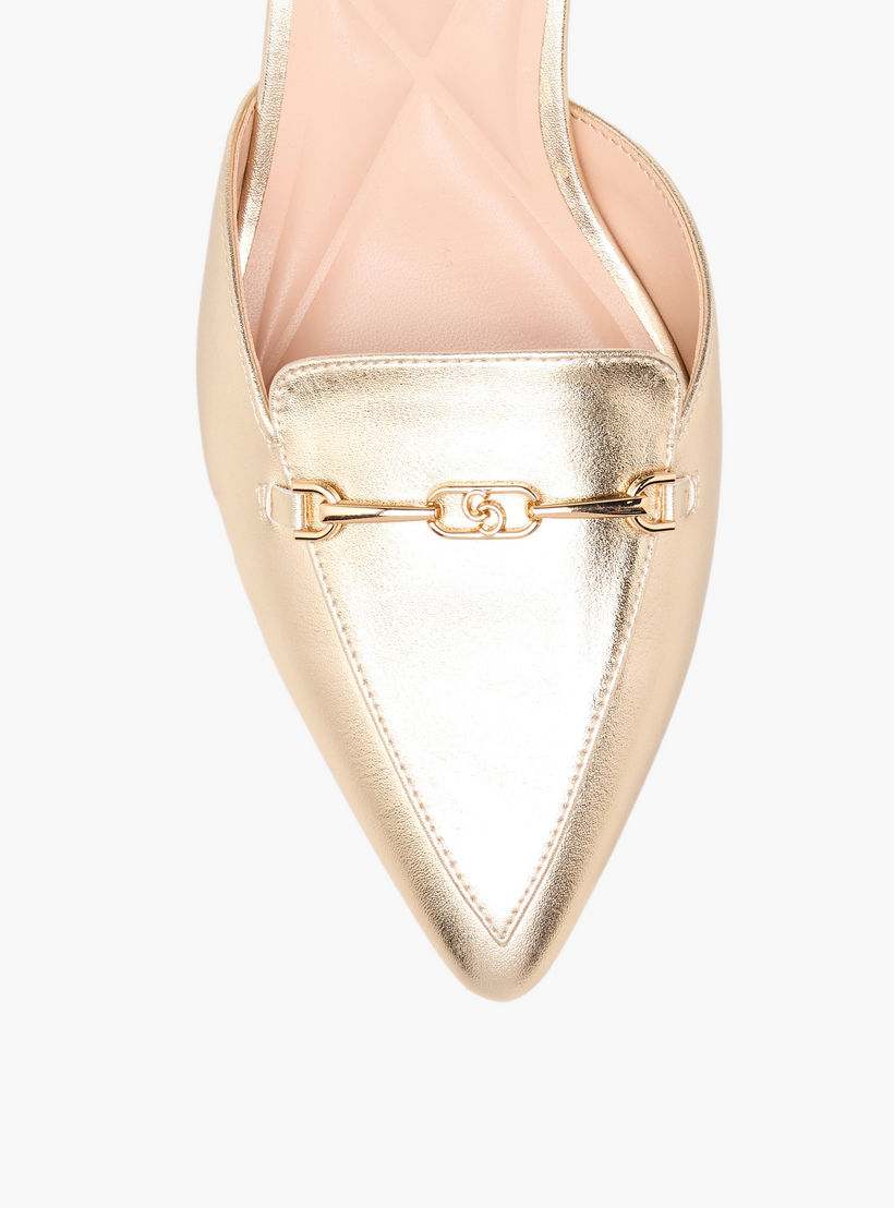 حذاء ميول ميتاليك بكعب صغير للنساء من سيليست-women-shoes-heels-image-4
