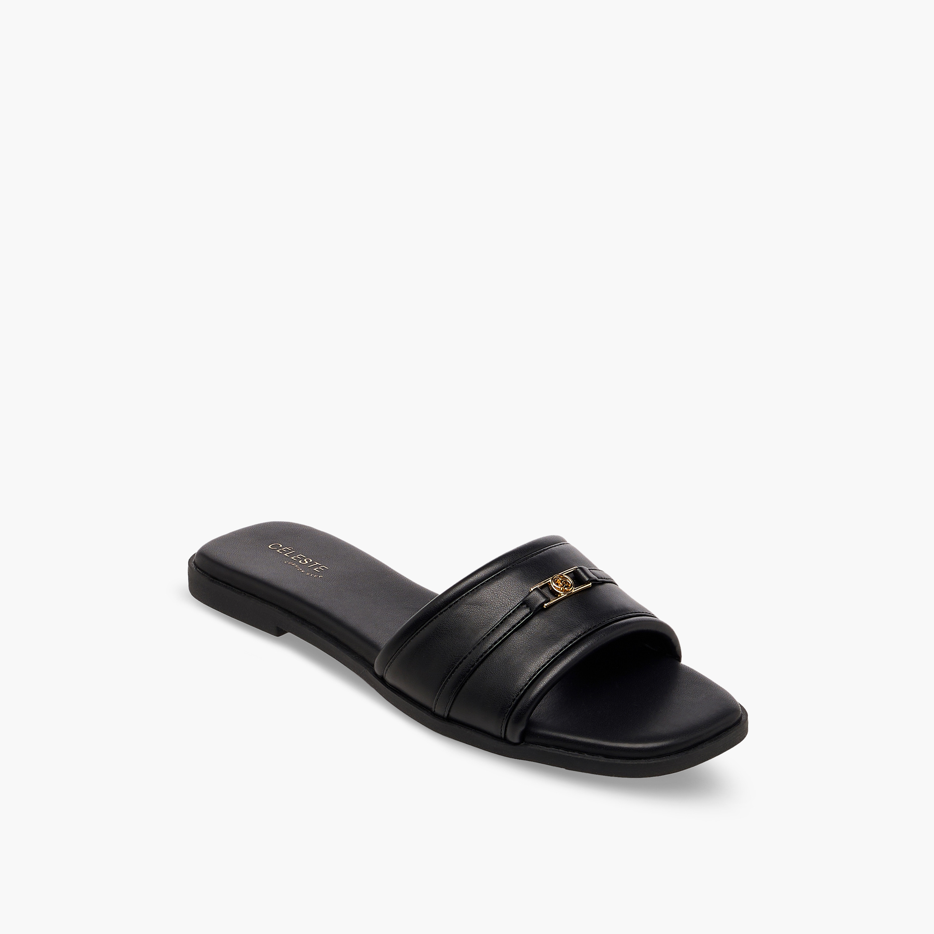 صندل مسطح بزينة معدنية للنساء من سيليست-women-shoes-flats-sandals-image-3