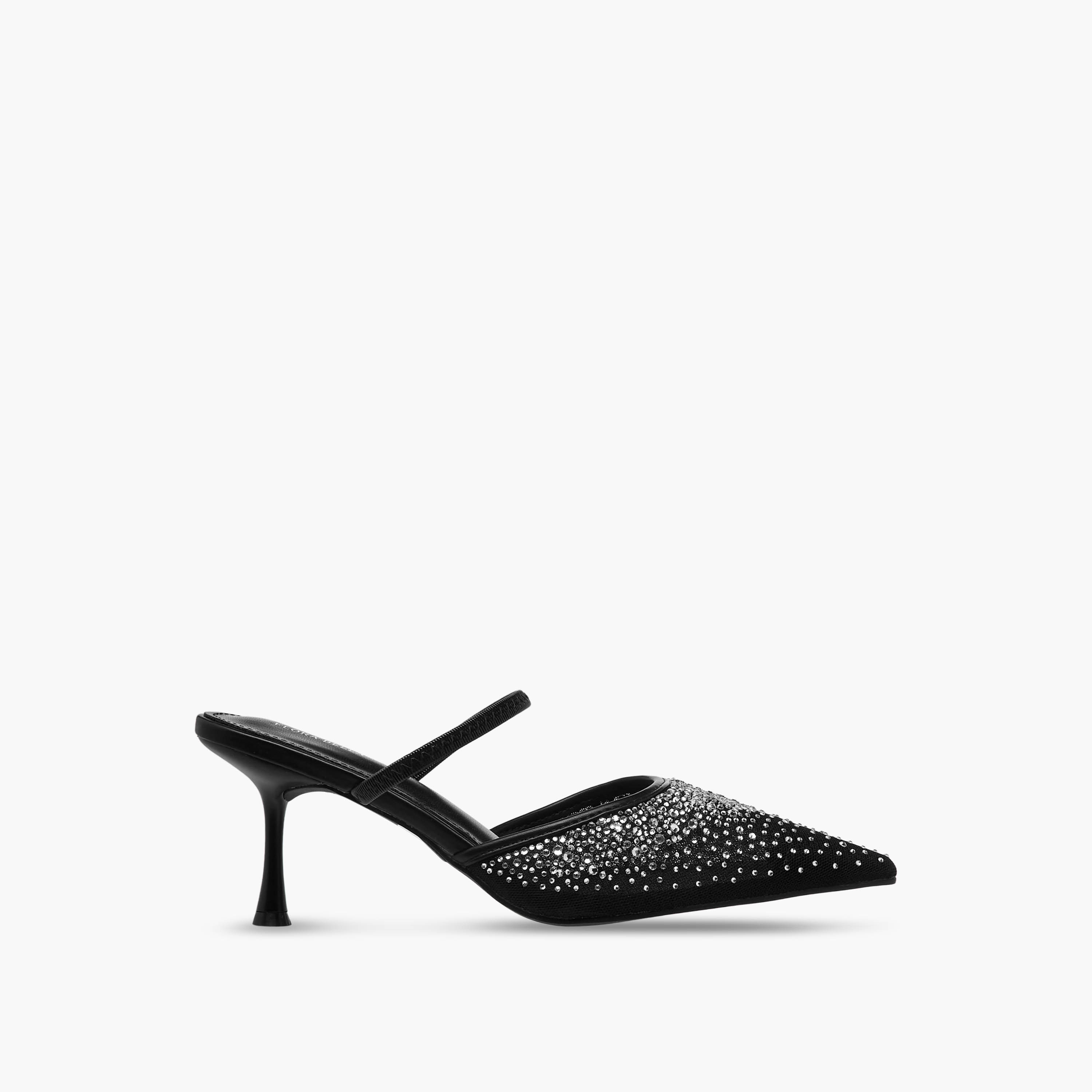 Flora Bella Women Embellished Flared Heel Mules-women-shoes-sandals-heeled-image-3