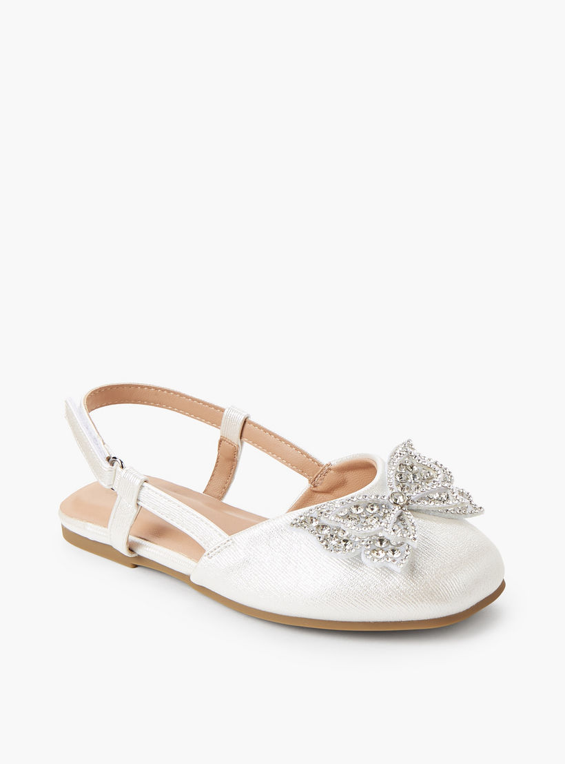 حذاء باليرينا بشريط إغلاق لاصق للبنات من سيليست-girls-shoes-ballerinas-image-2