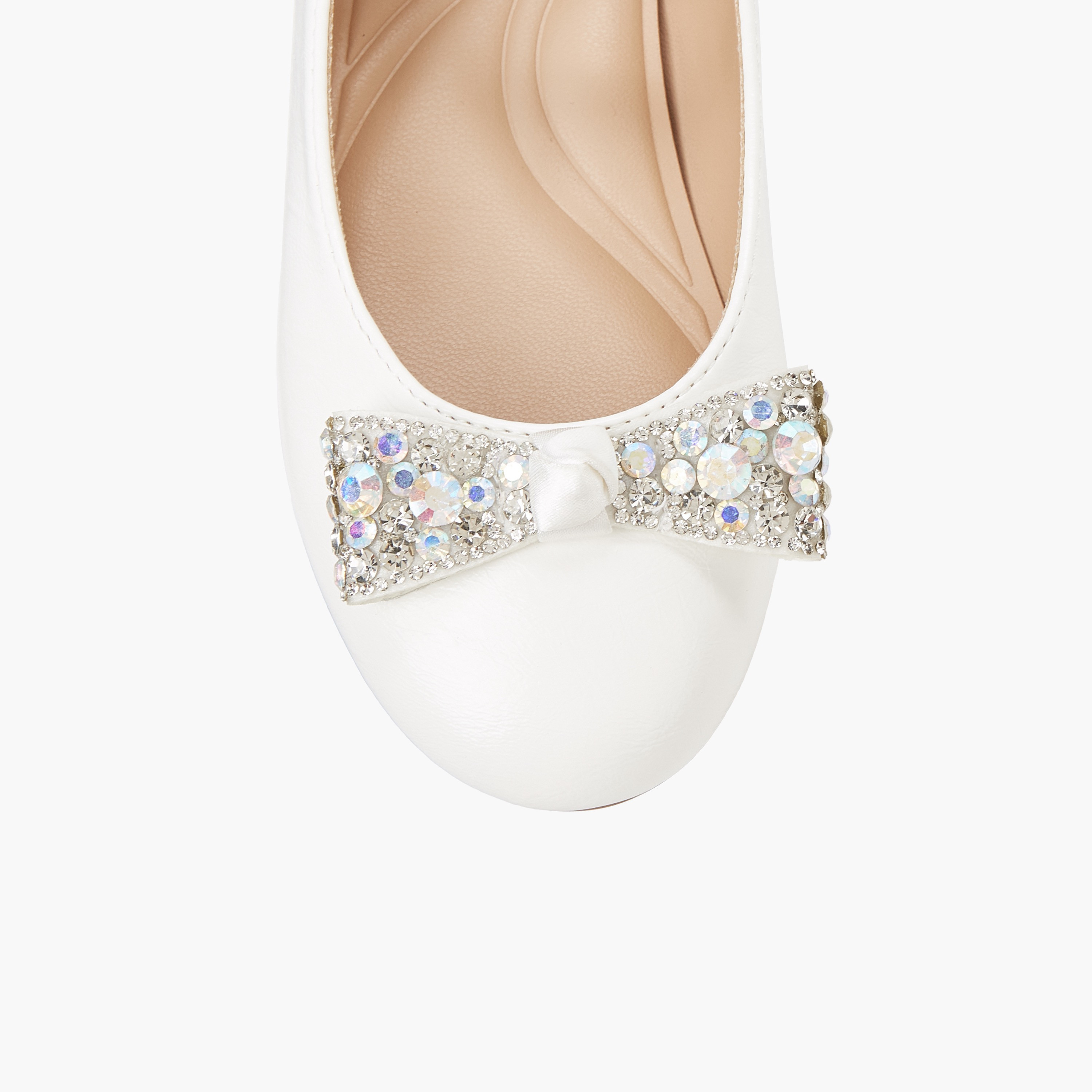 Celeste Girls Bow Embellished Ballerina Shoes-girls-shoes-ballerinas-image-5