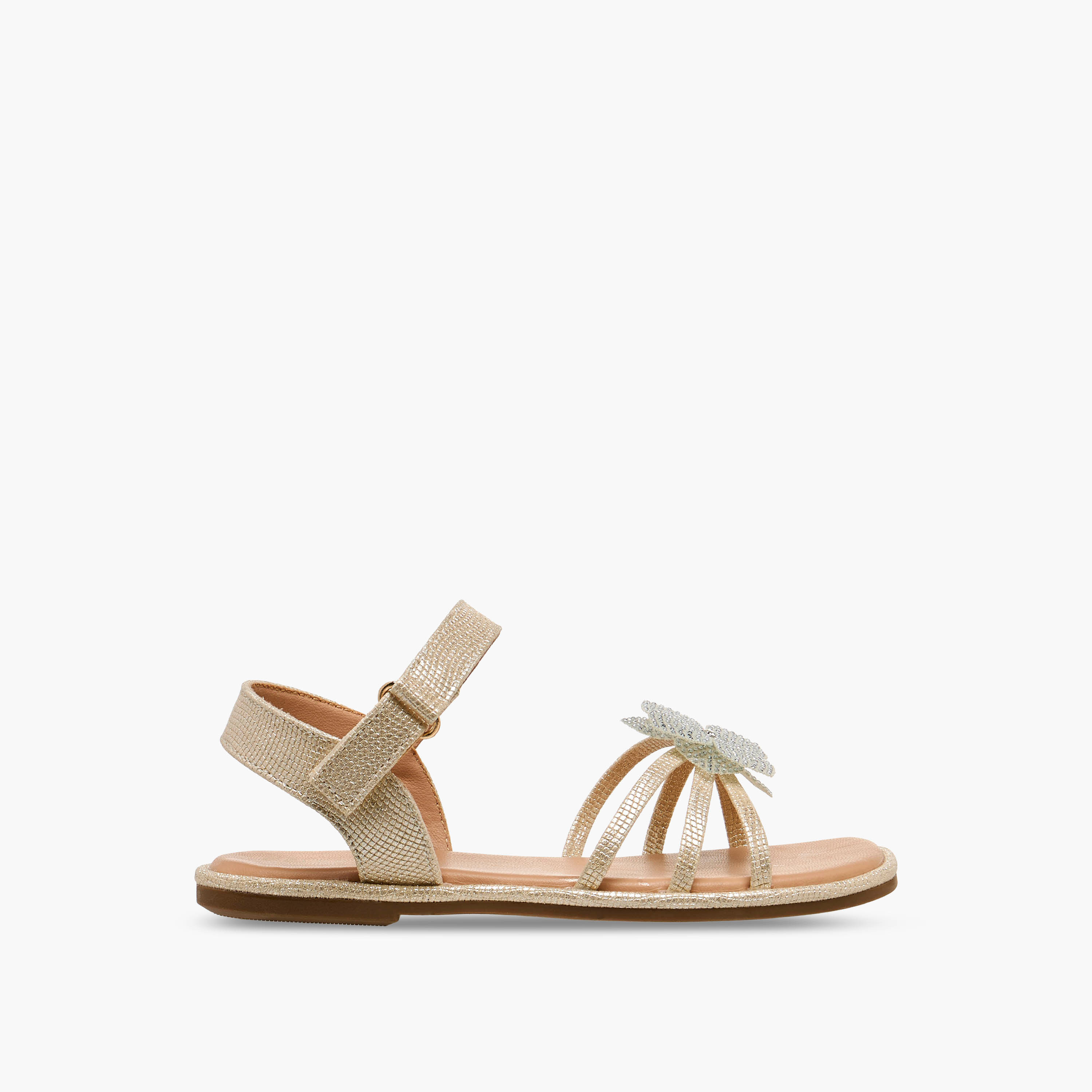 Celeste Girls Hook & Loop Sandals-girls-shoes-sandals-image-2