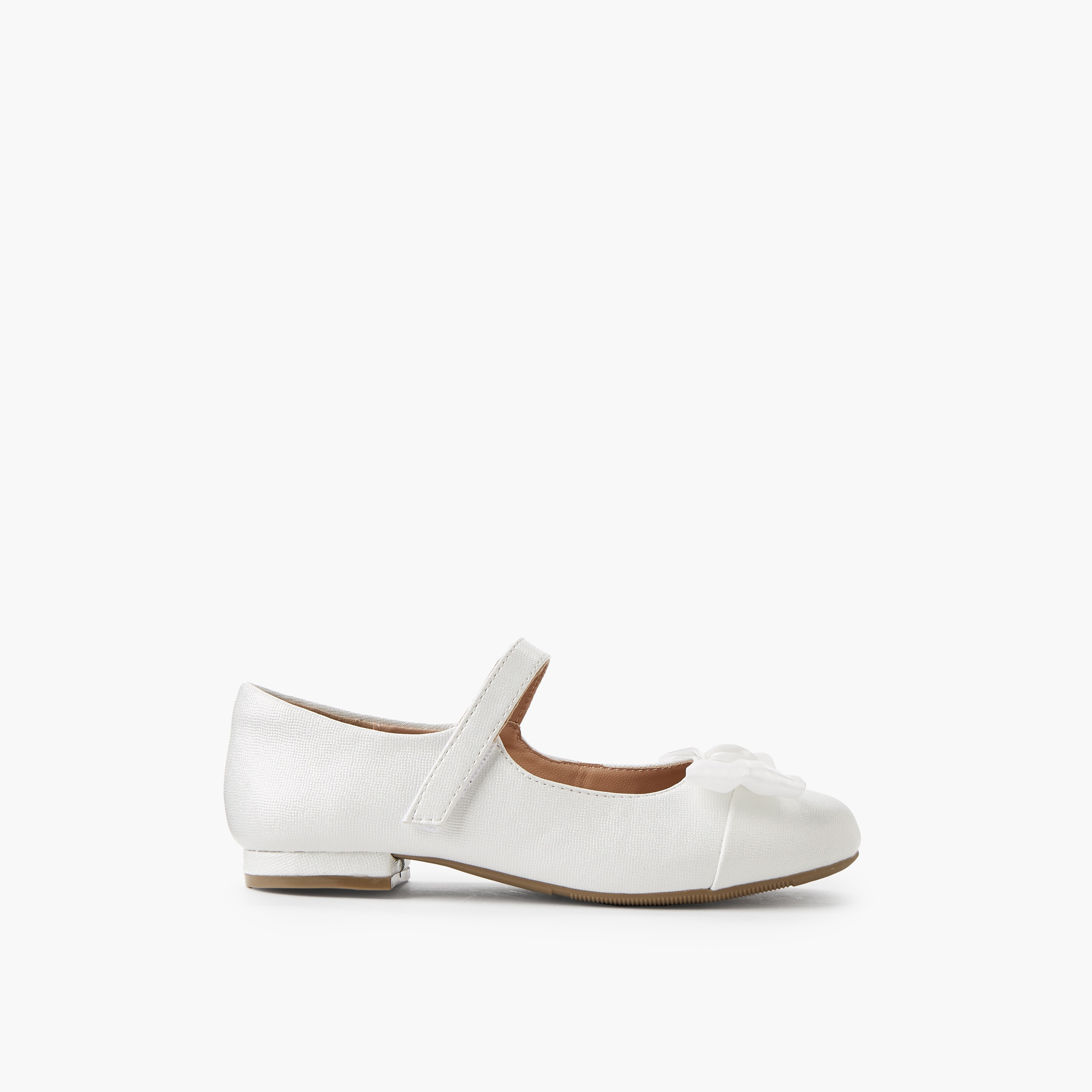 Little Missy Girls Bow Accent Mary Jane Shoes-girls-shoes-maryjanes-image-3