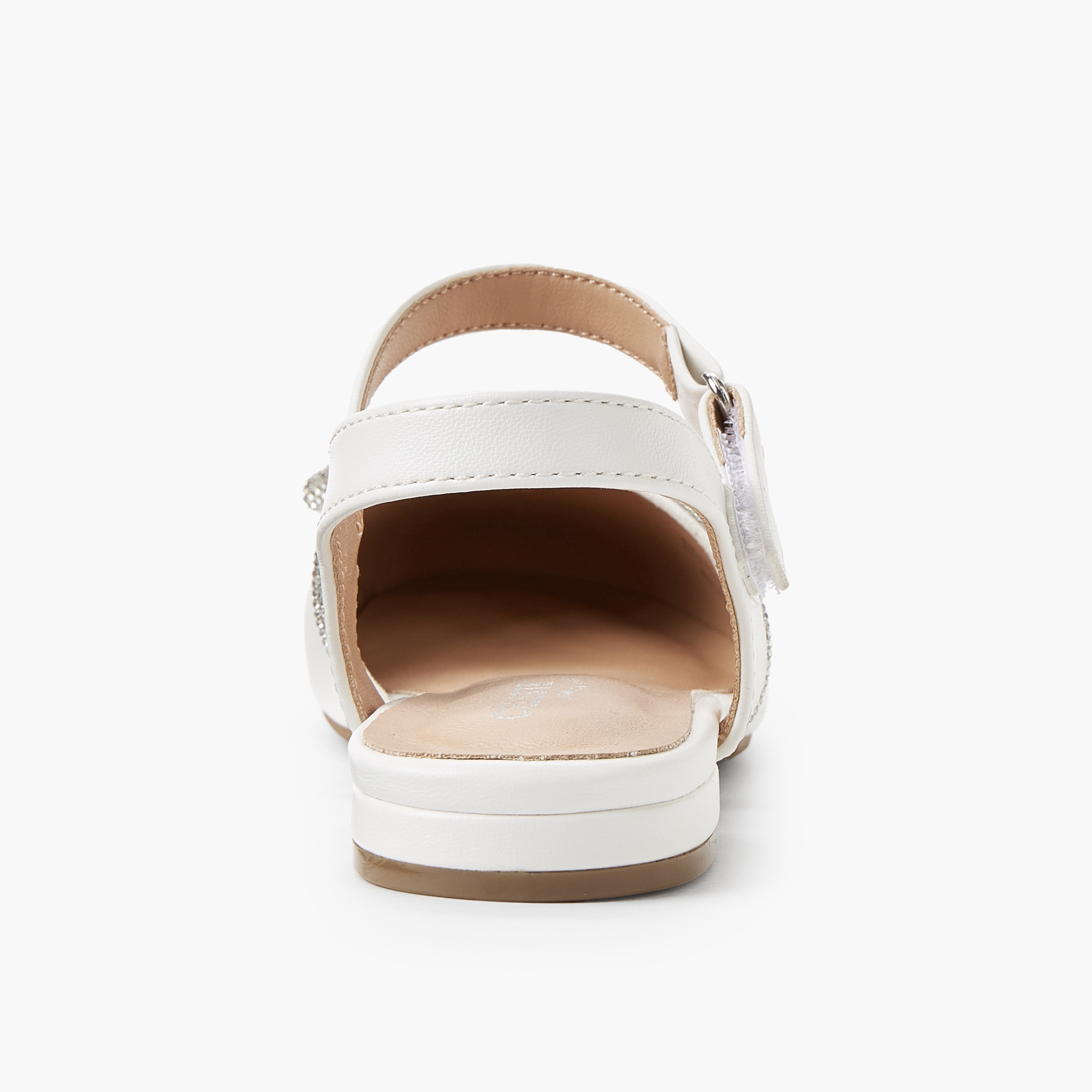 Celeste Girls Hook & Loop Ballerina Shoes-girls-shoes-ballerinas-image-5