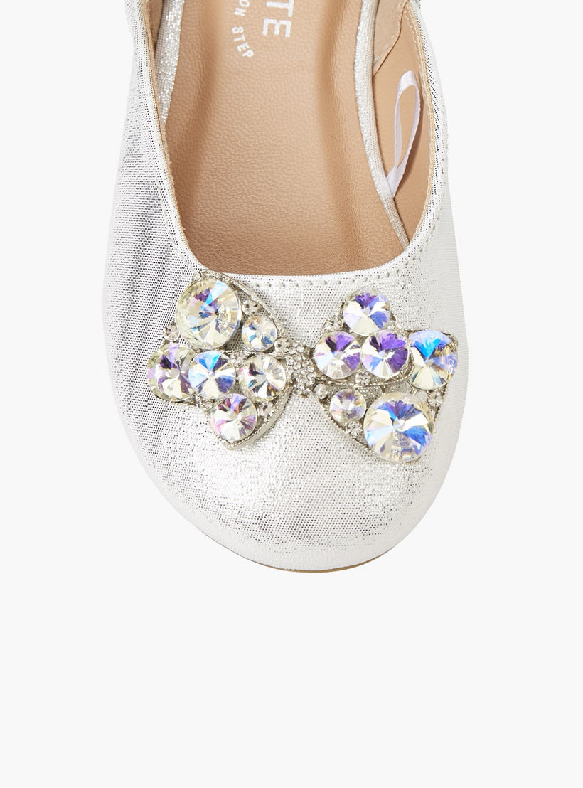 حذاء باليرينا للبنات بشريط إغلاق لاصق من سيليست-girls-shoes-ballerinas-image-5