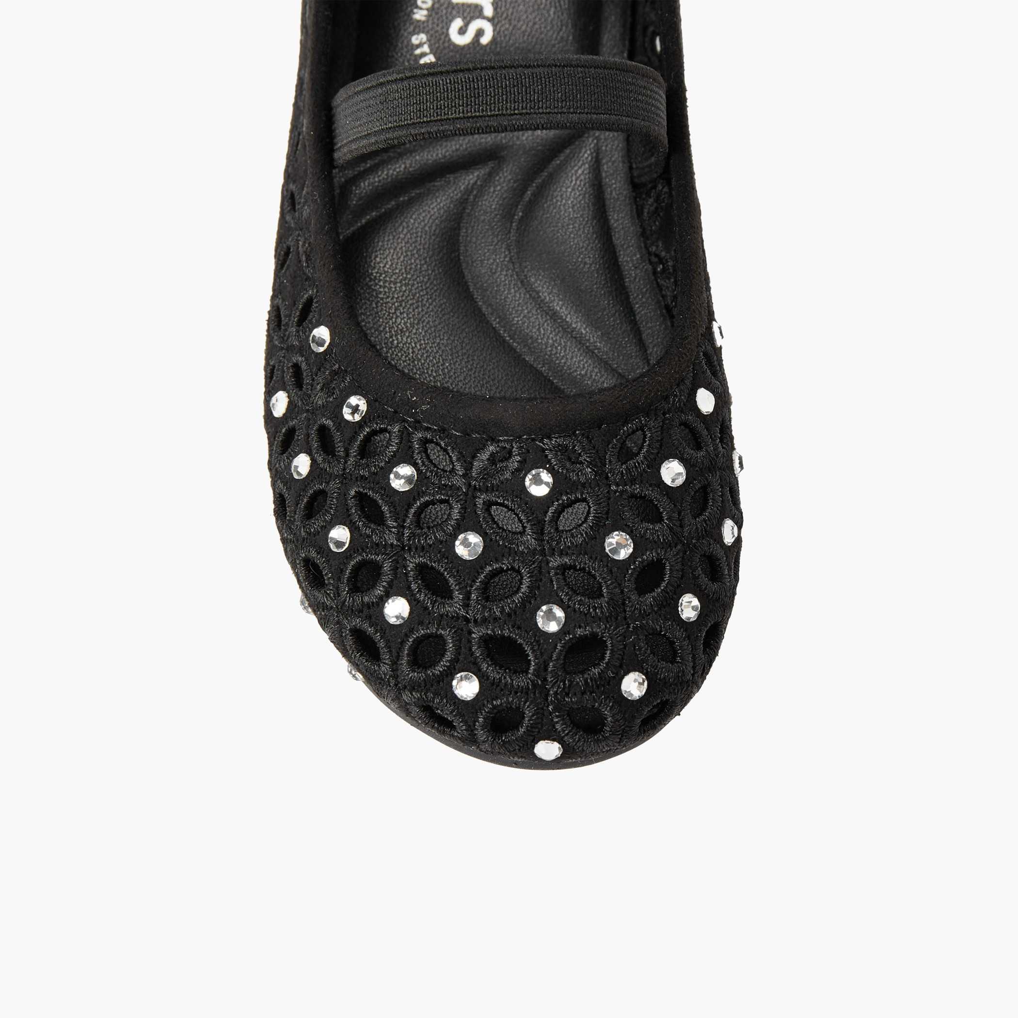 حذاء باليرينا مزين للبنات من جونيورز-girls-shoes-ballerinas-image-5