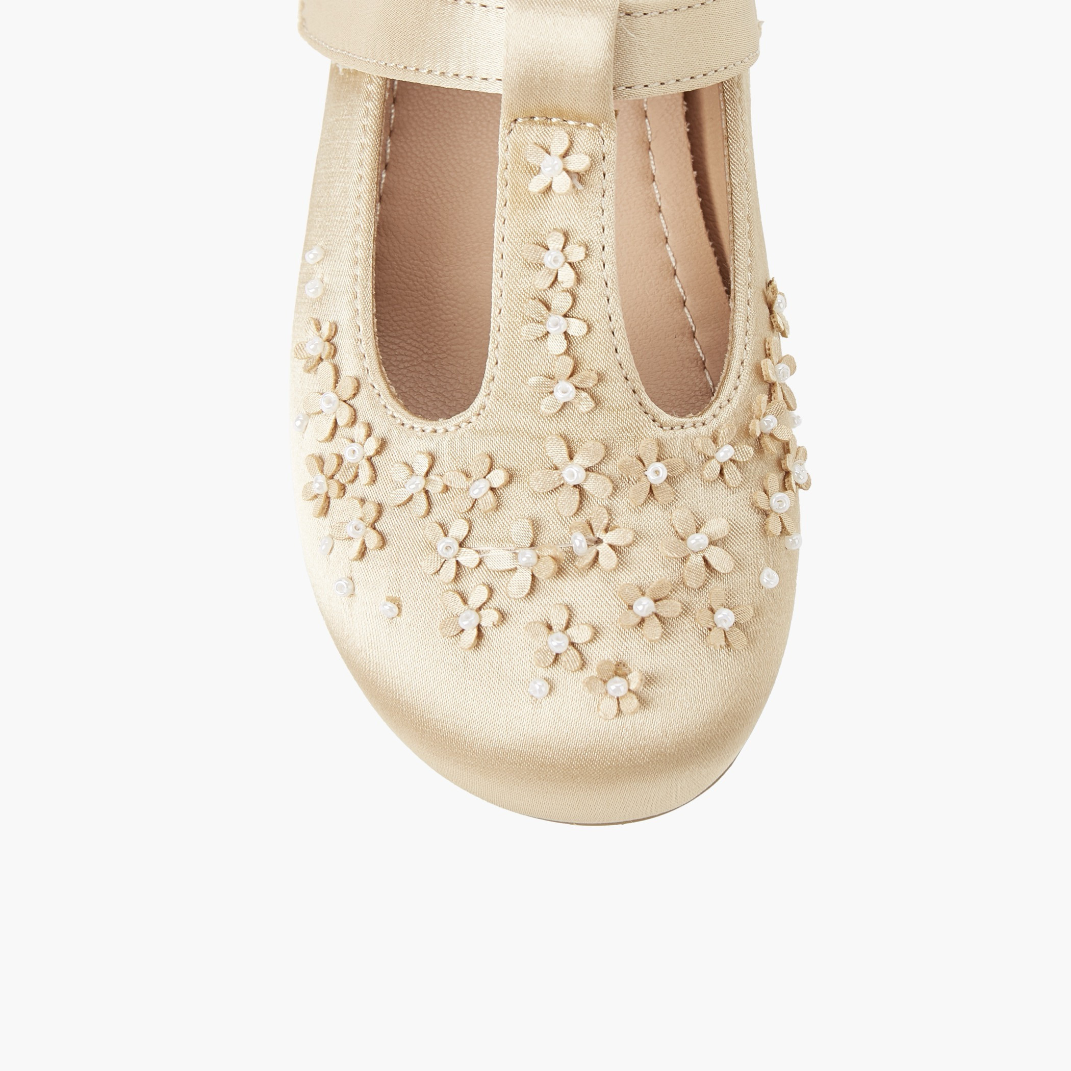 حذاء ماري جين مزين بالزهور للبنات من جونيورز-girls-shoes-maryjanes-image-4
