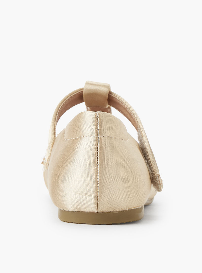 حذاء ماري جين مزين بالزهور للبنات من جونيورز-girls-shoes-maryjanes-image-5