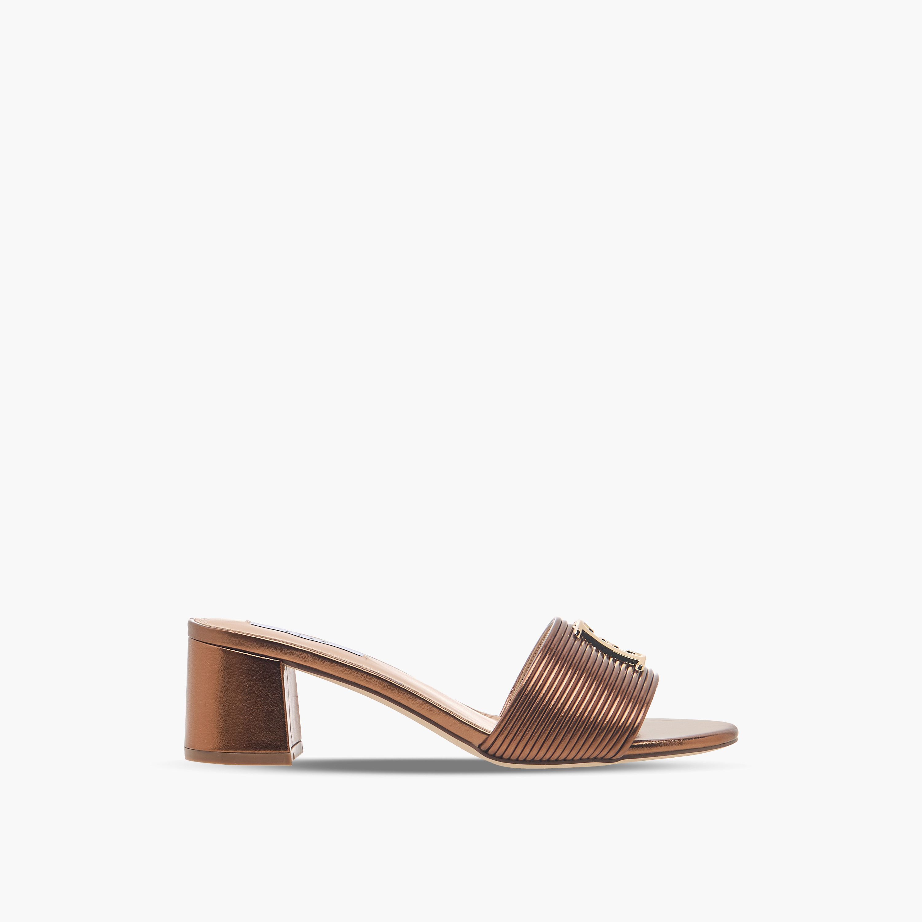 Elle Women Metallic Block Heel Sandals-women-shoes-sandals-heeled-image-3