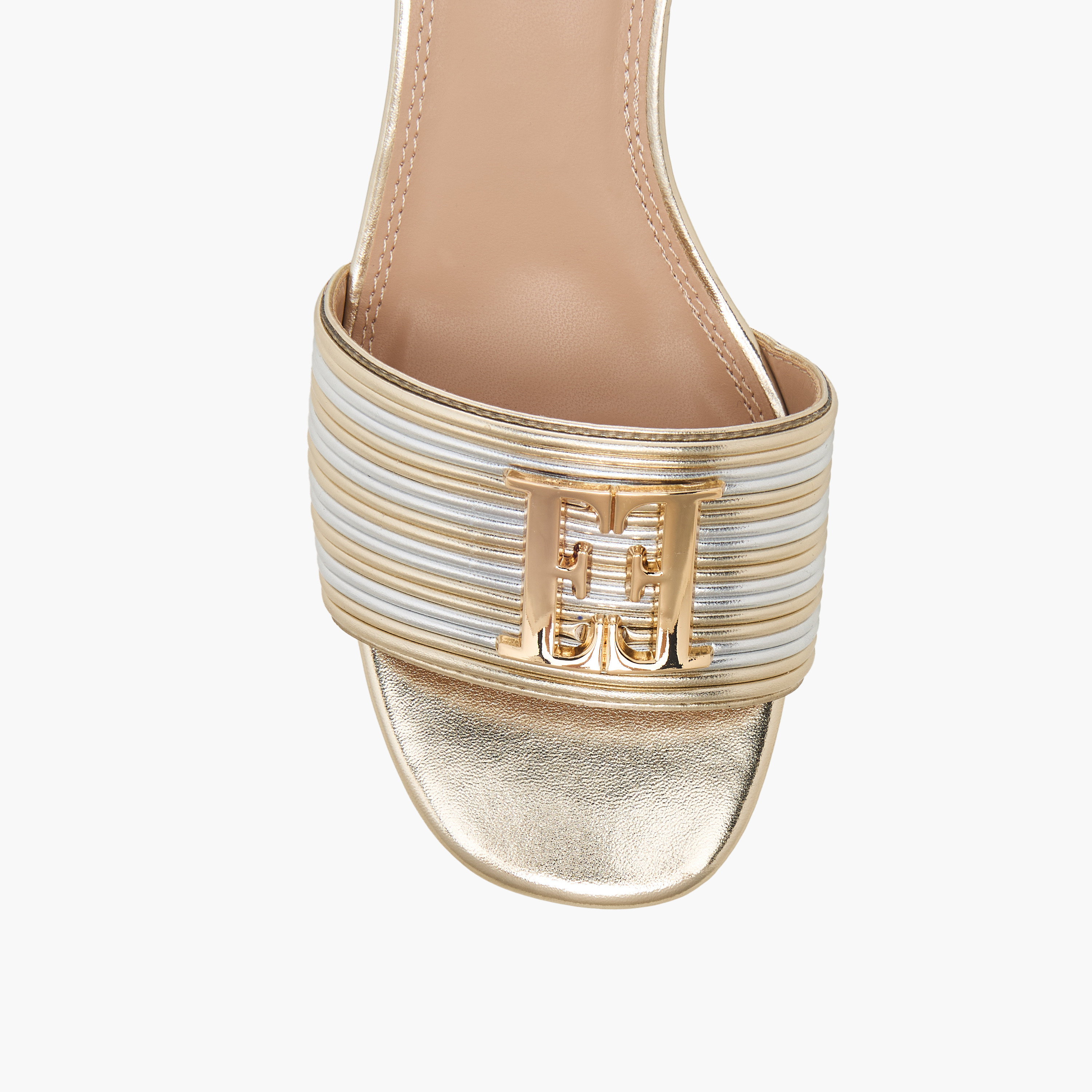 صندل ميتاليك بكعب عريض للنساء من إيل-women-shoes-sandals-heeled-image-4