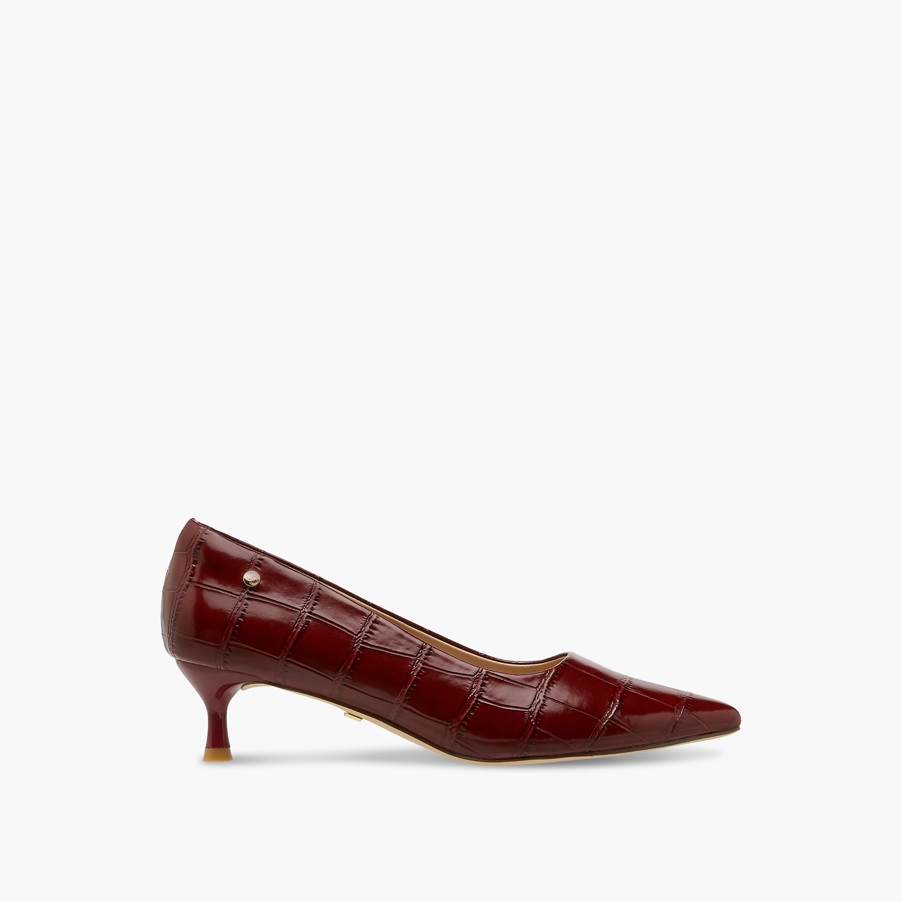Celeste Women Textured Kitten Heel Pumps-women-shoes-heels-image-3