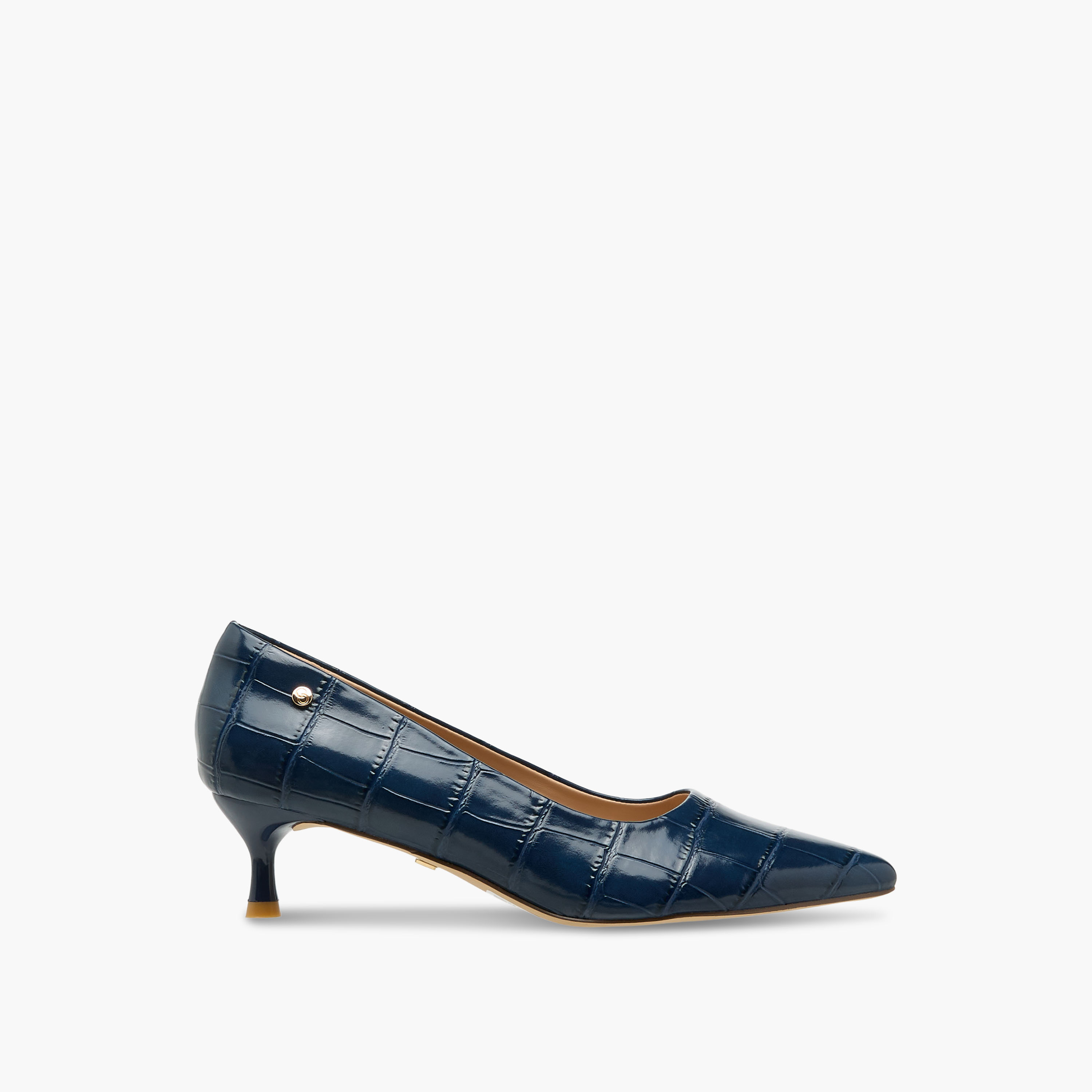 حذاء كلاسيكي بارز الملمس بكعب صغير للنساء من سيليست-women-shoes-heels-image-3