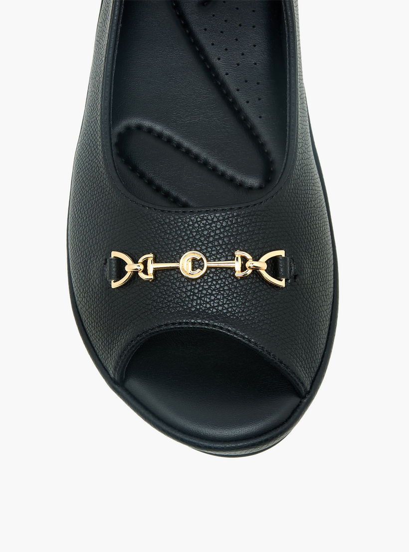 صندل بشريط إغلاق لاصق للنساء من لو كونفورت-women-shoes-sandals-heeled-image-5