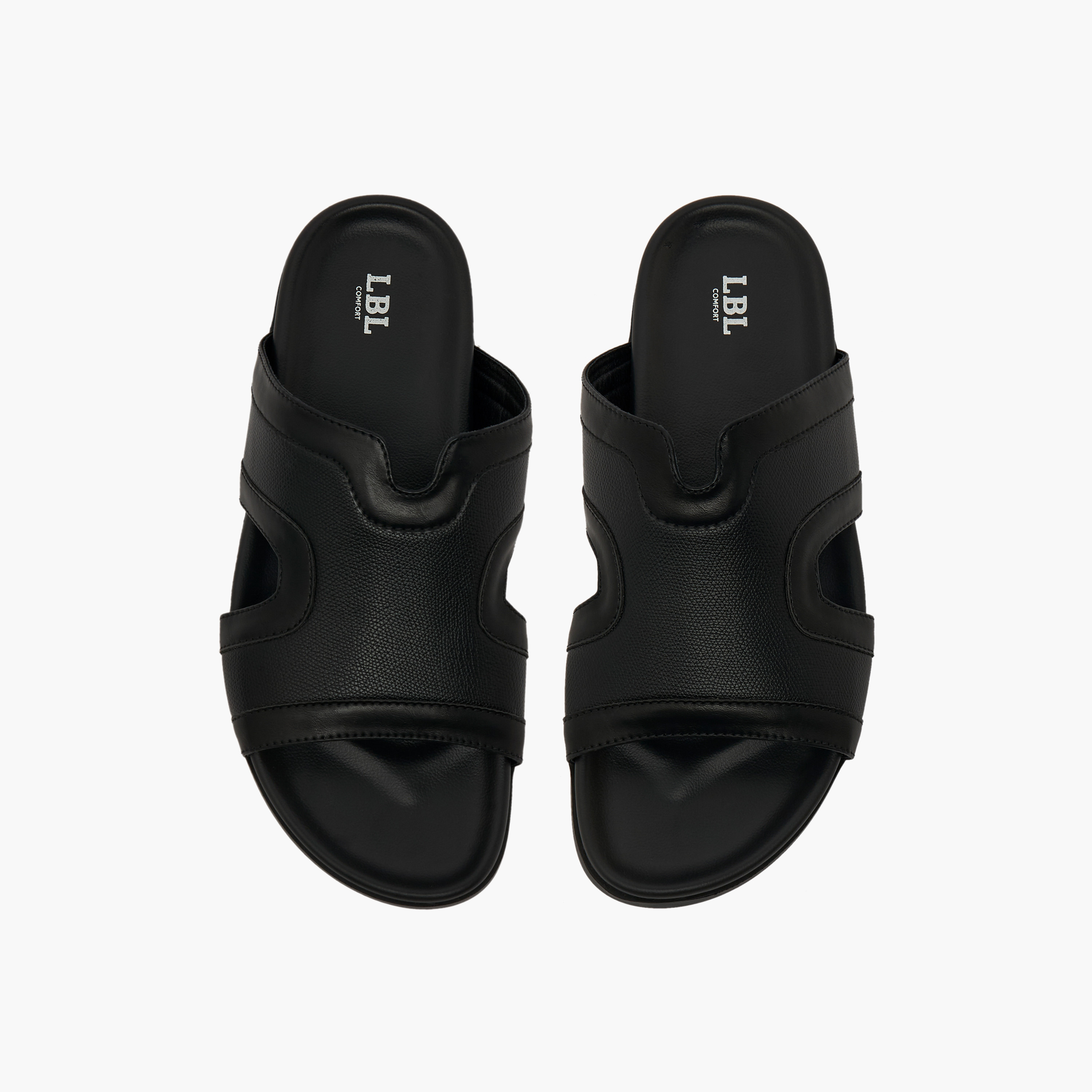 LBL by Shoexpress Men Panelled Comfort Sandals-men-shoes-sandals-image-1