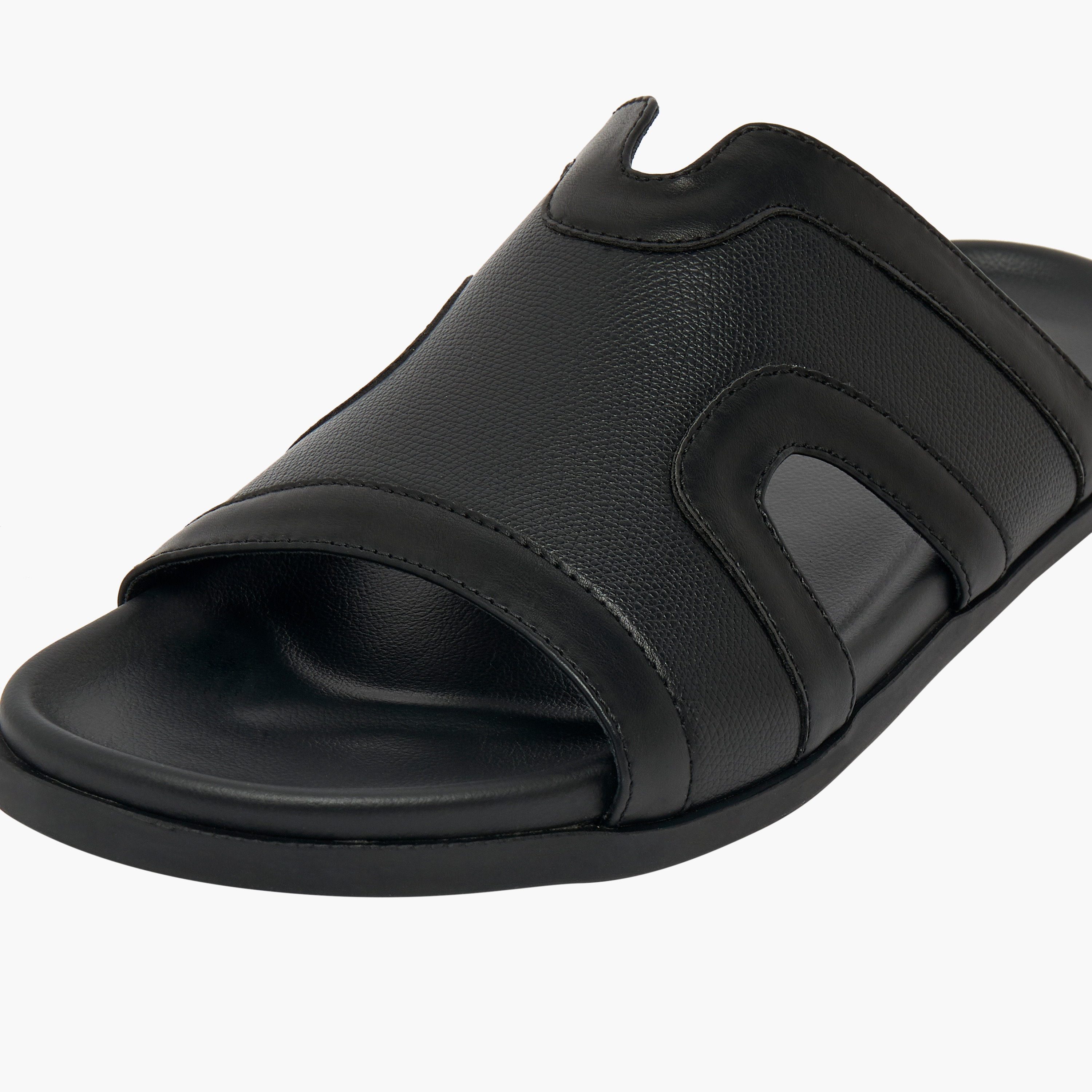 LBL by Shoexpress Men Panelled Comfort Sandals-men-shoes-sandals-image-6