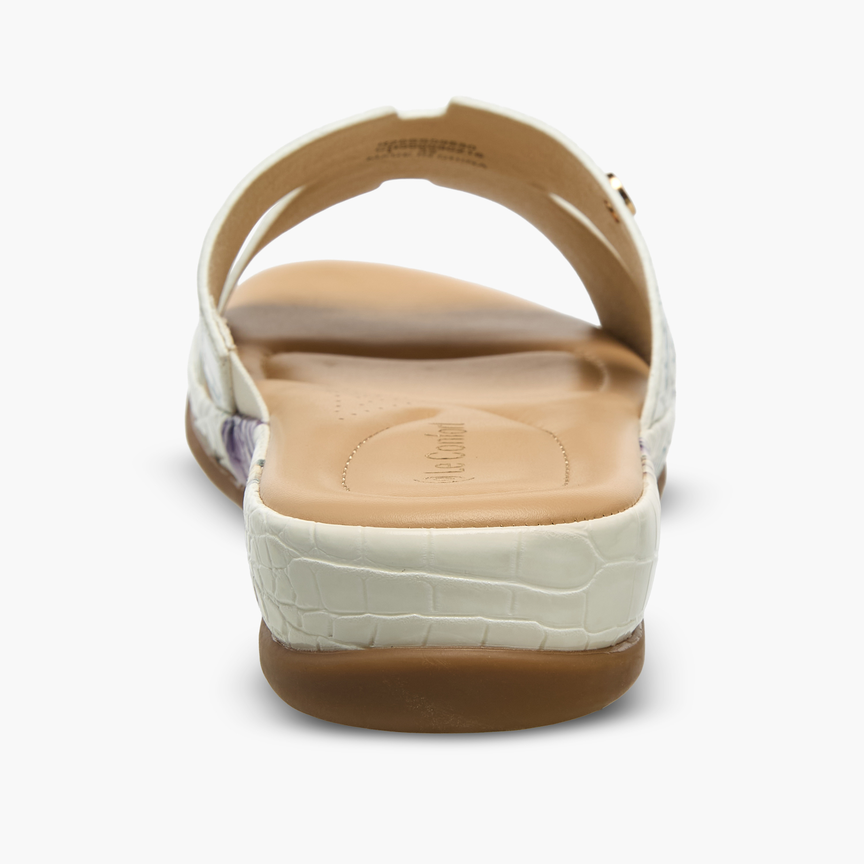 Le Confort Women Floral Print Slide Sandals-women-shoes-flats-sandals-image-5