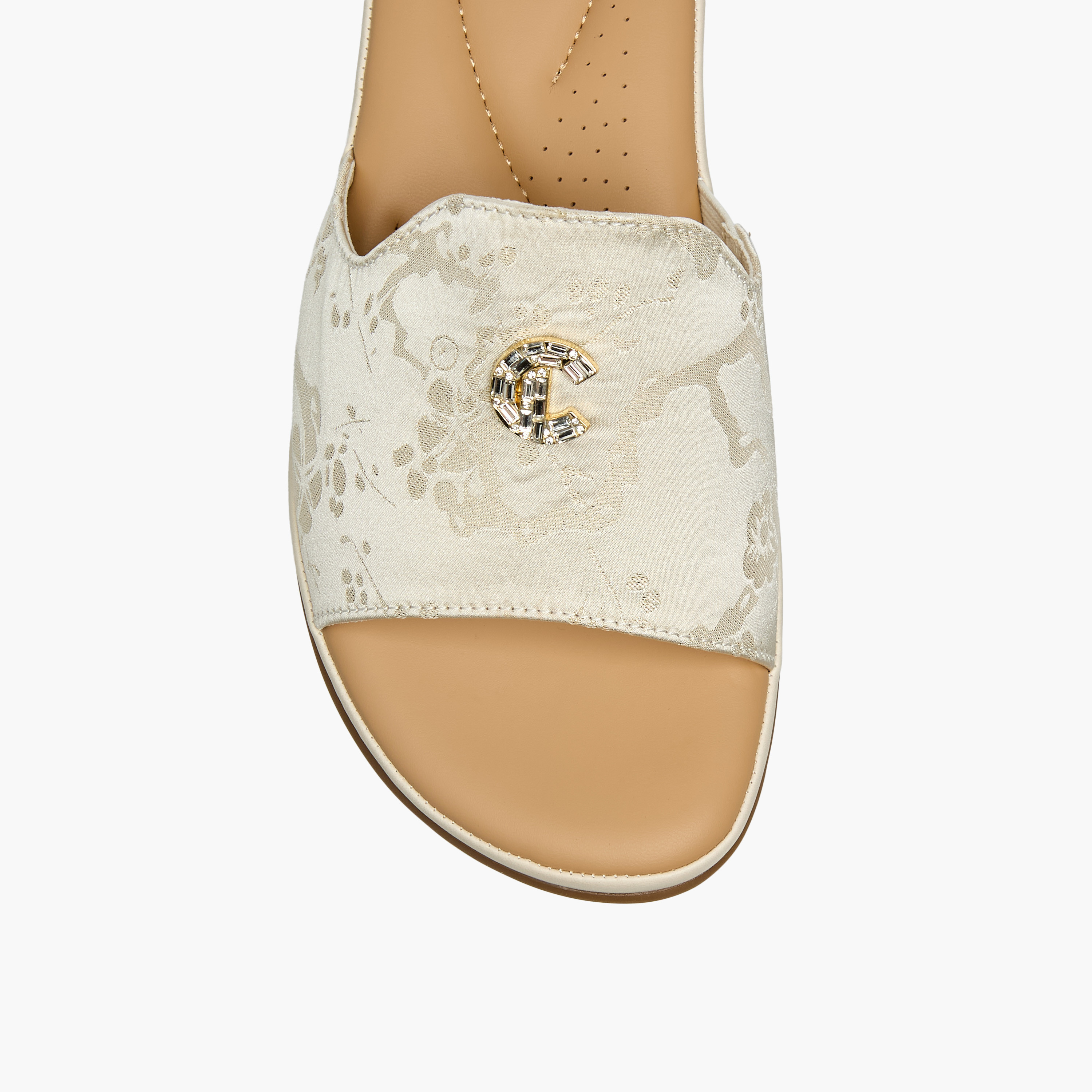 Le Confort Women Embellished Slide Sandals-women-shoes-flats-sandals-image-4