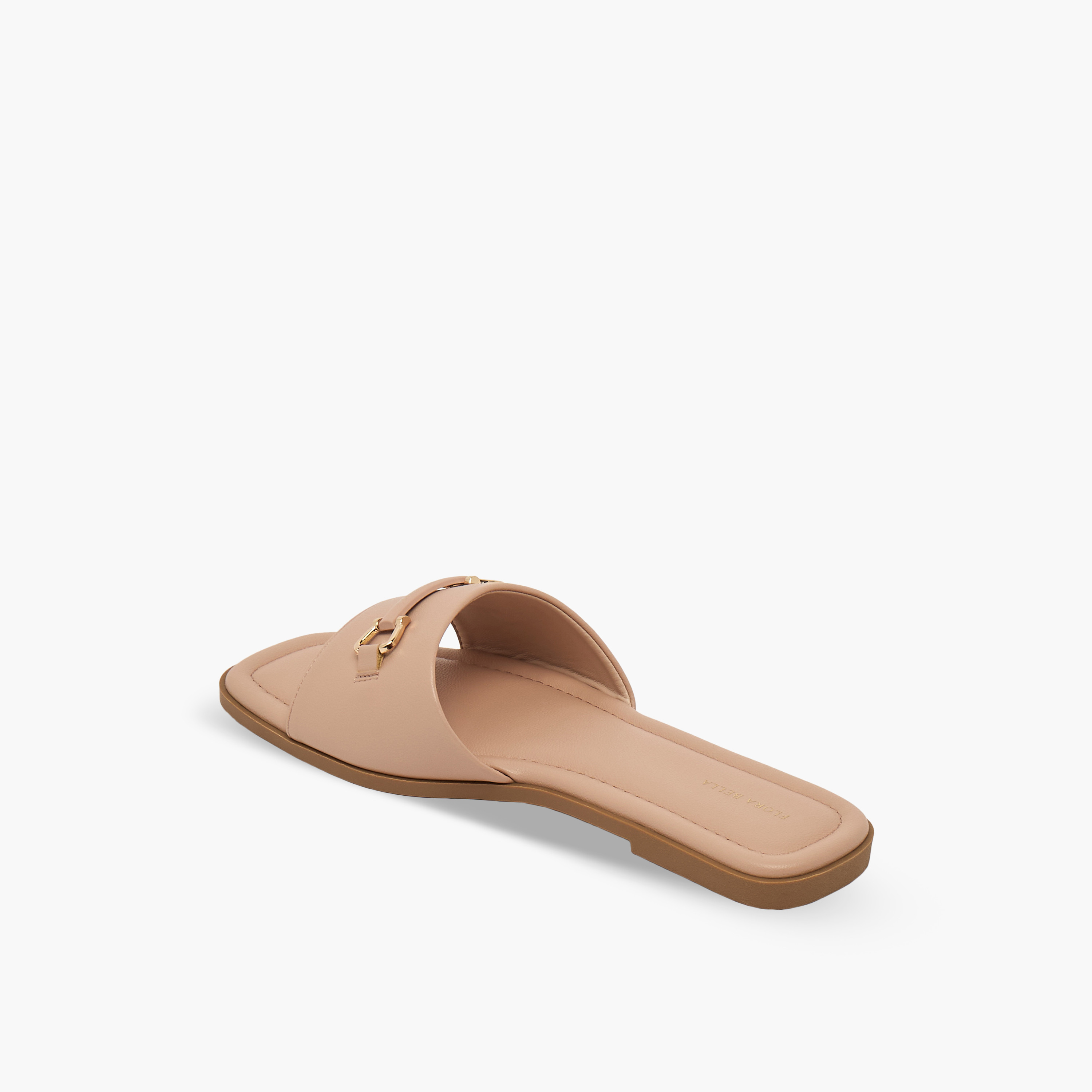 صندل بزينة معدنية للنساء من فلورا بيلا-women-shoes-sandals-flats-image-5