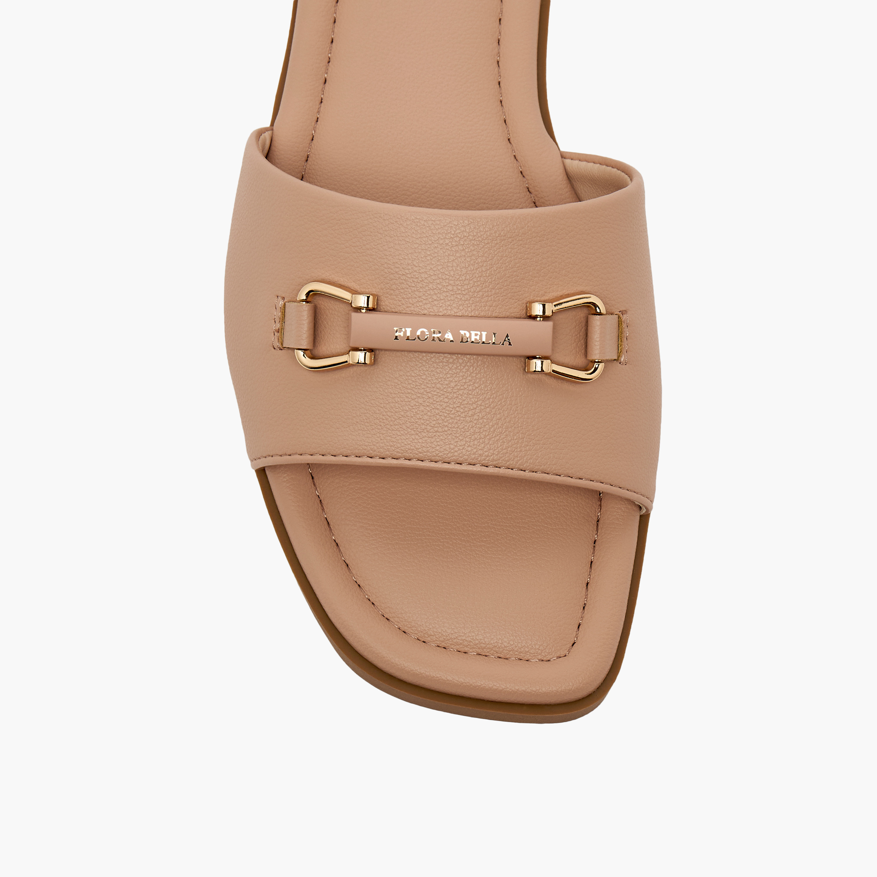 صندل بزينة معدنية للنساء من فلورا بيلا-women-shoes-sandals-flats-image-7