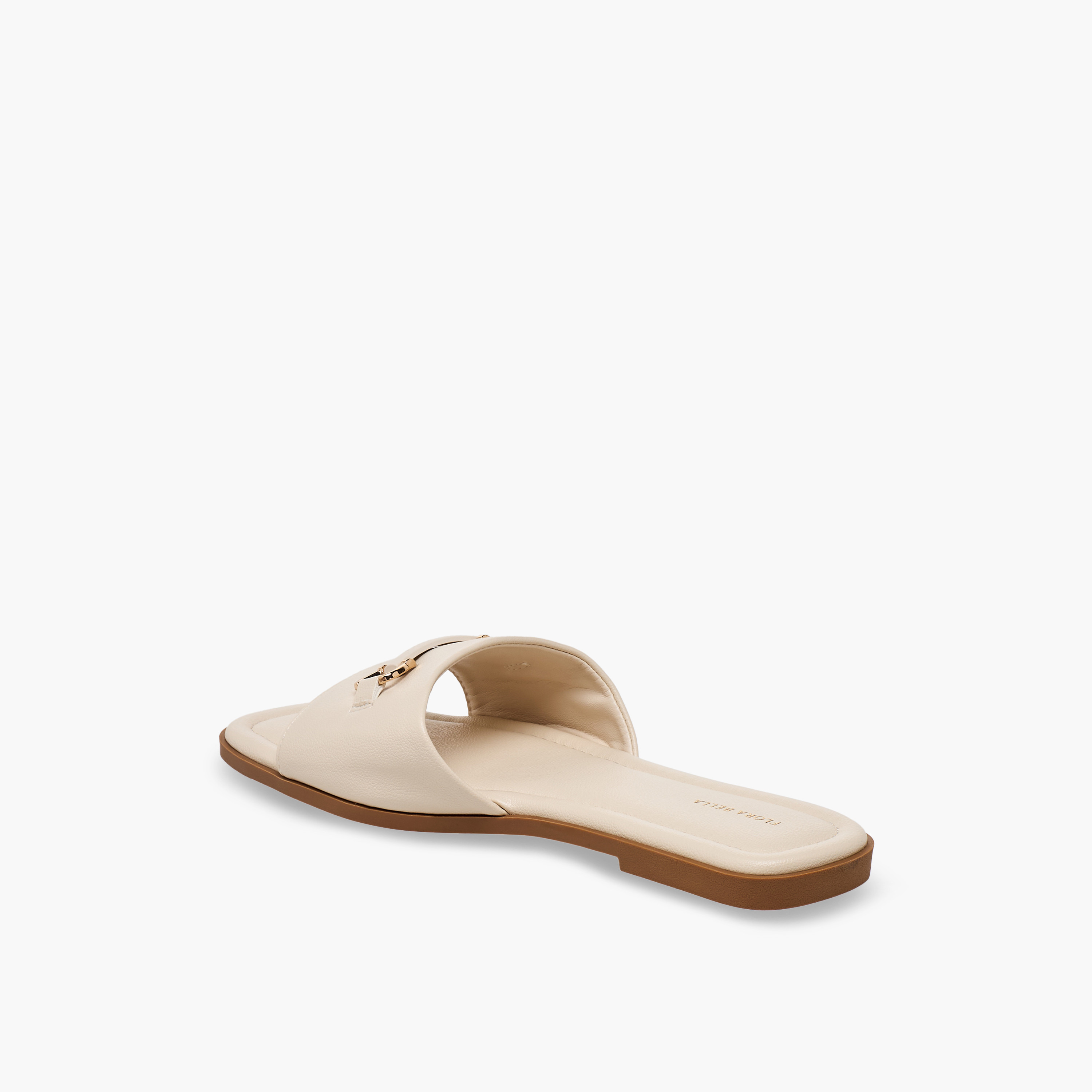 صندل بزينة معدنية للنساء من فلورا بيلا-women-shoes-sandals-flats-image-5