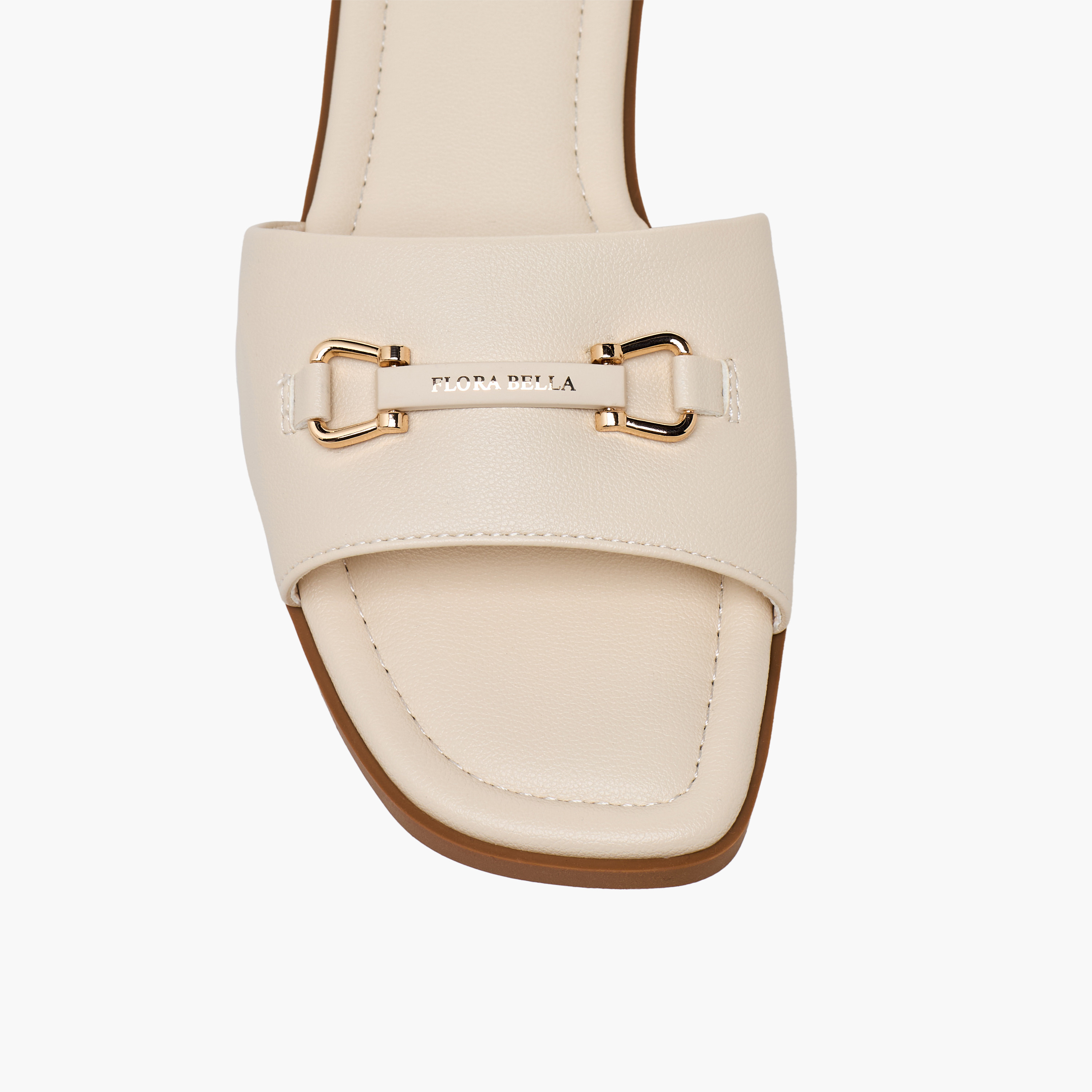 صندل بزينة معدنية للنساء من فلورا بيلا-women-shoes-sandals-flats-image-7