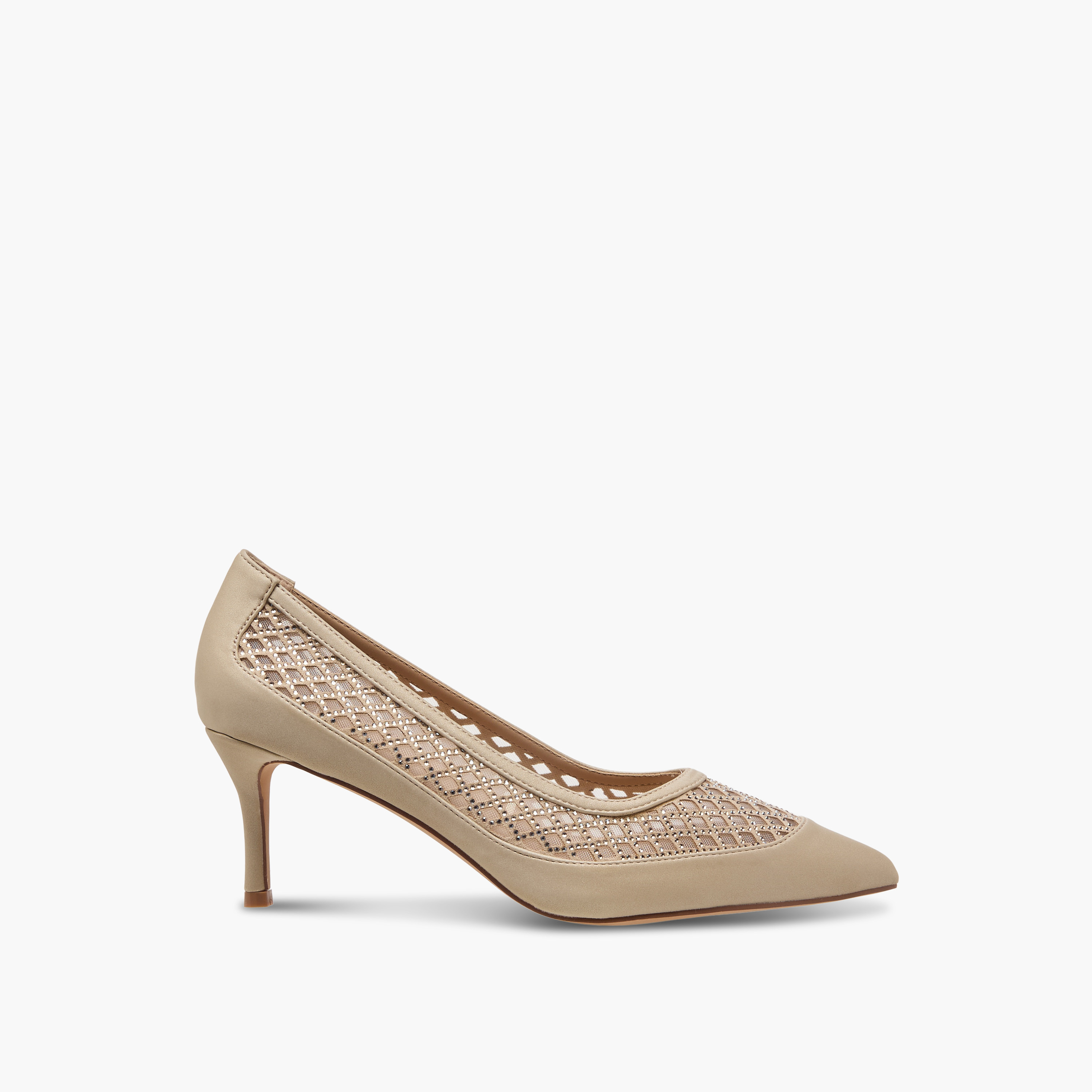 حذاء كلاسيكي بكعب ستيليتو وتزيينات للنساء من فلورا بيلا-women-shoes-heels-image-3