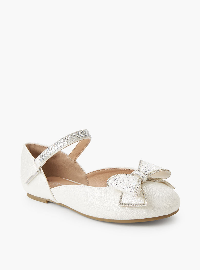 حذاء باليرينا بشريط إغلاق لاصق للبنات من سيليست-girls-shoes-ballerinas-image-2