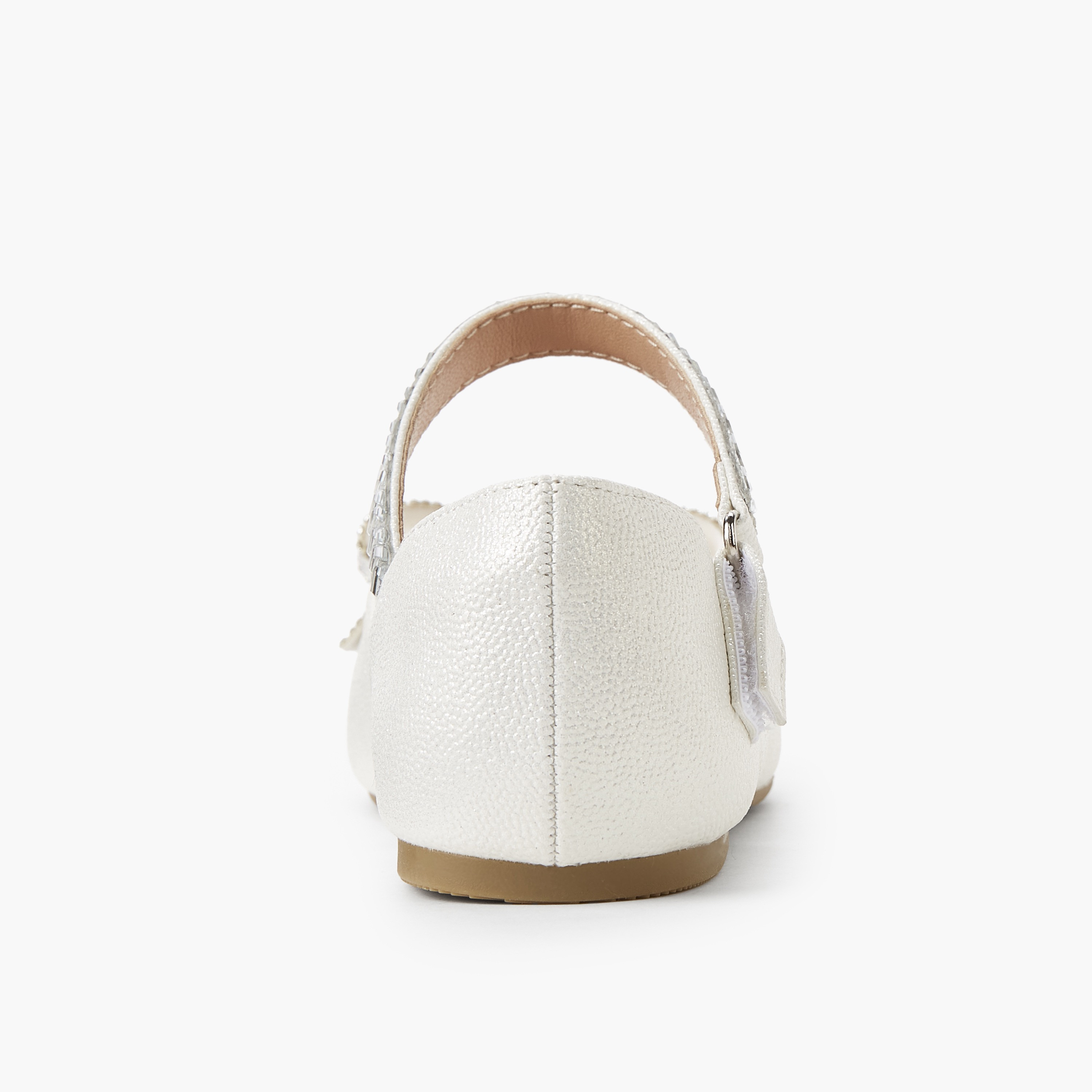 حذاء باليرينا بشريط إغلاق لاصق للبنات من سيليست-girls-shoes-ballerinas-image-3