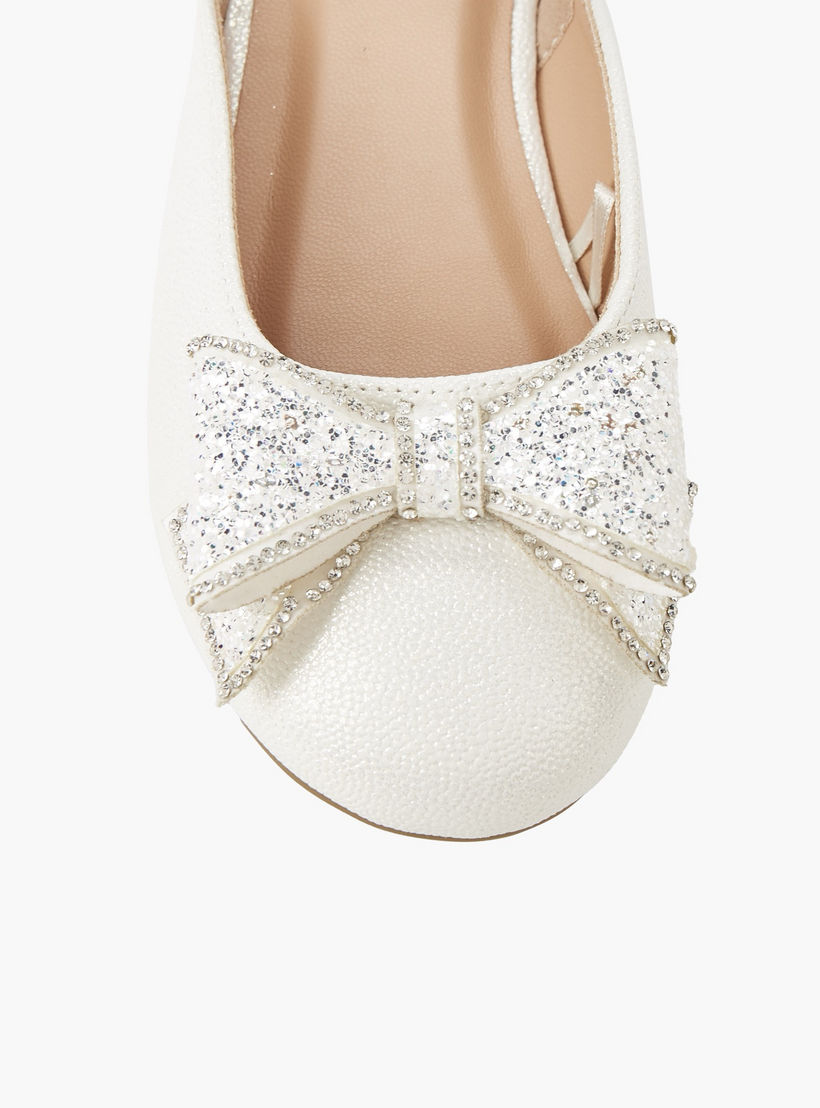 حذاء باليرينا بشريط إغلاق لاصق للبنات من سيليست-girls-shoes-ballerinas-image-5