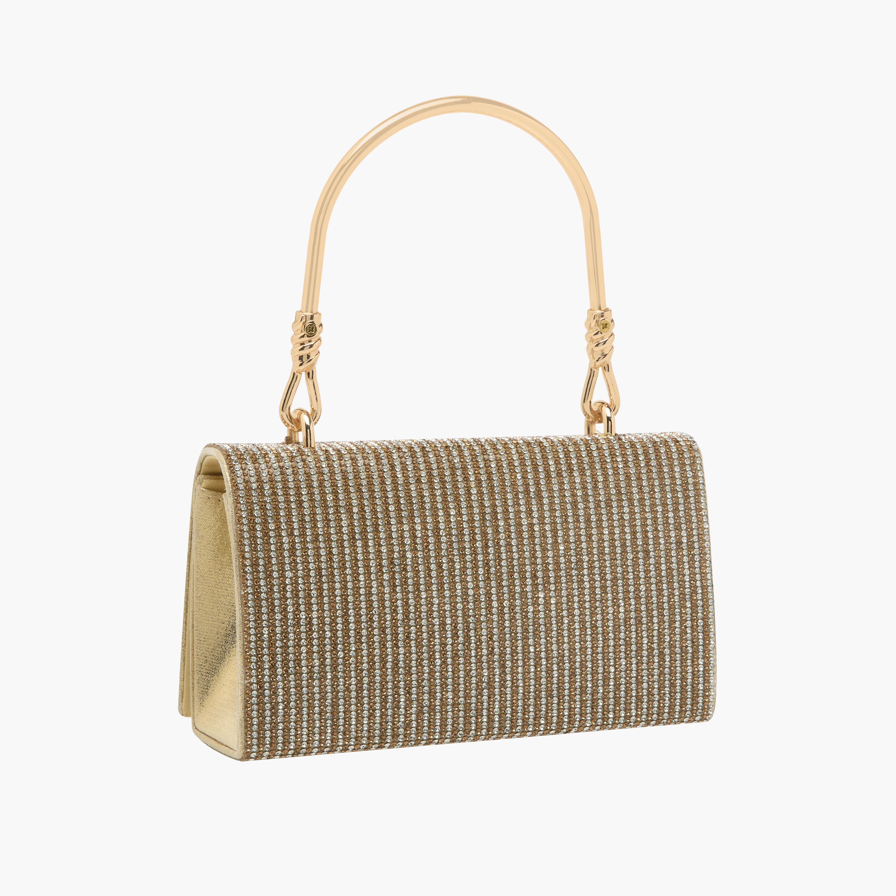 شنطة ساتشيل بتزيينات حجر الراين وبزر إغلاق من فلورا بيلا-women-bagsandwallets-handbags-image-5