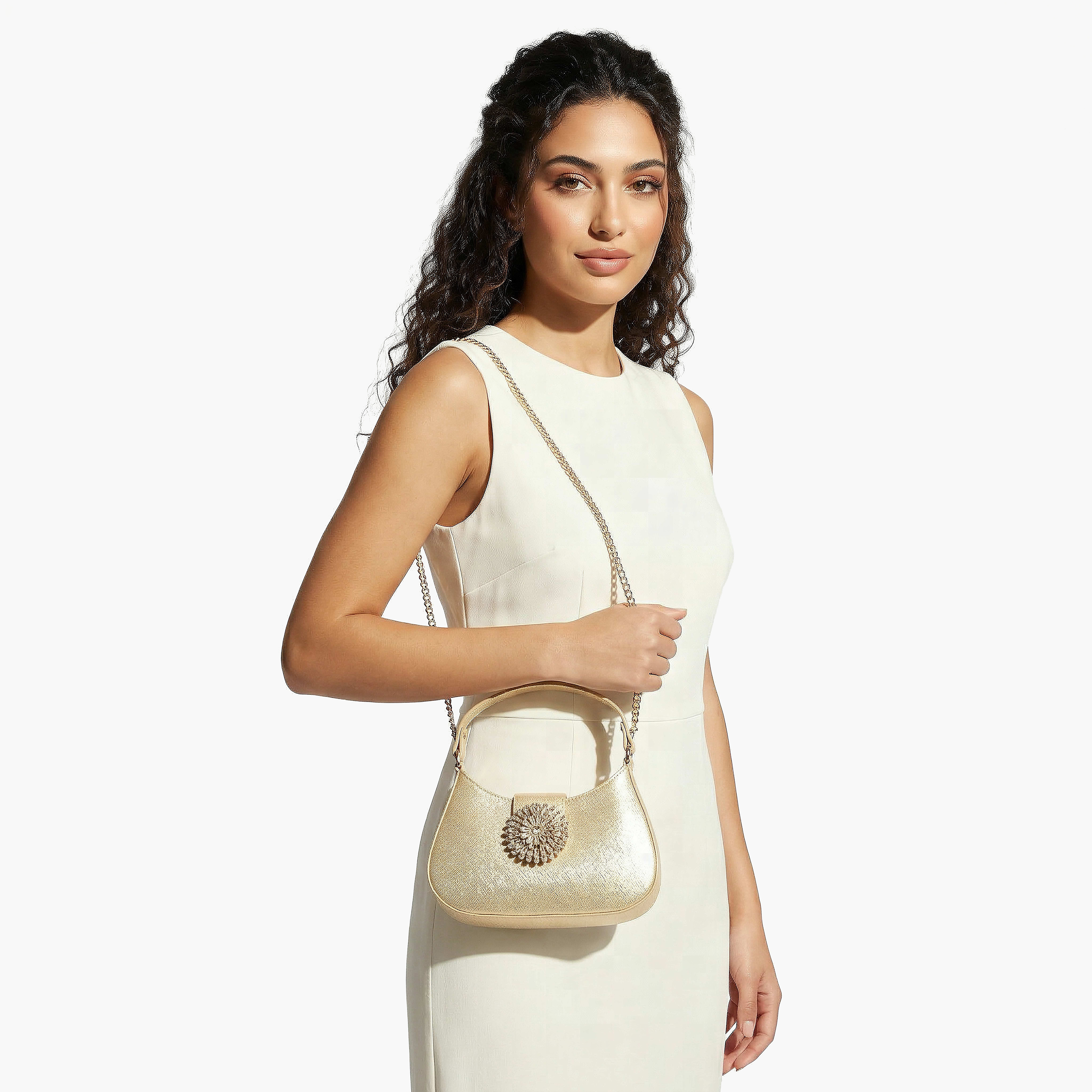 شنطة كتف بارزة الملمس بحزام قابل للفصل من فلورا بيلا-women-bagsandwallets-handbags-image-2