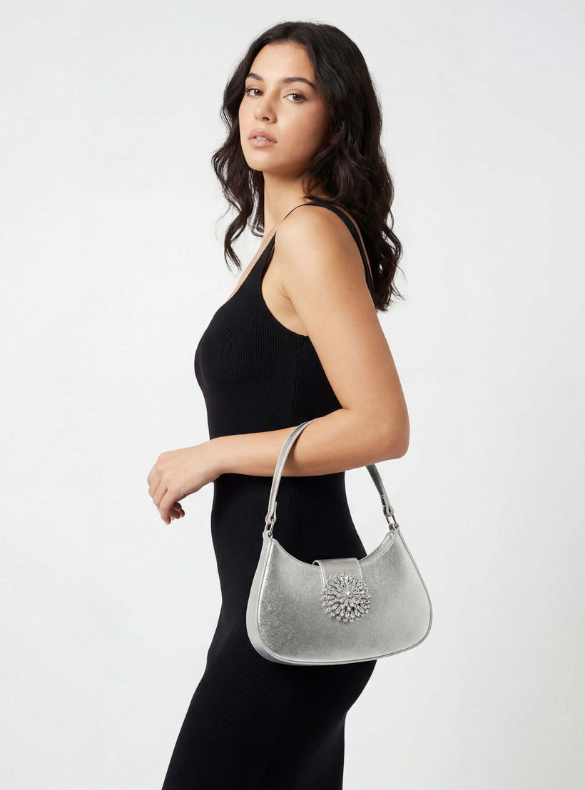 Flora Bella Textured Shoulder Bag with Detachable Strap-women-bagsandwallets-handbags-image-3