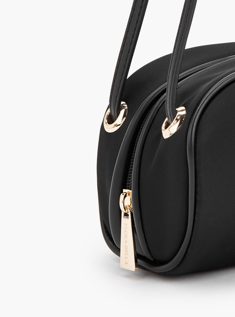 Flora Bella Textured Shoulder Bag with Zip Closure-women-bagsandwallets-handbags-image-3