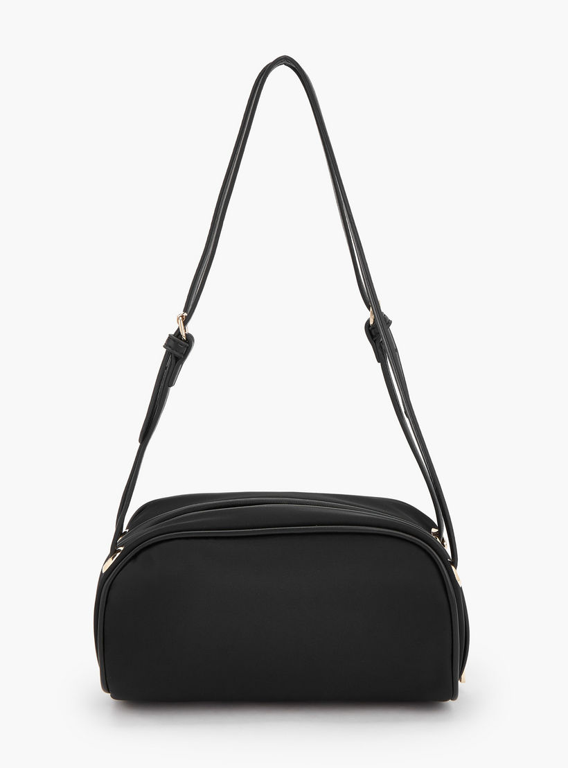 Flora Bella Textured Shoulder Bag with Zip Closure-women-bagsandwallets-handbags-image-4