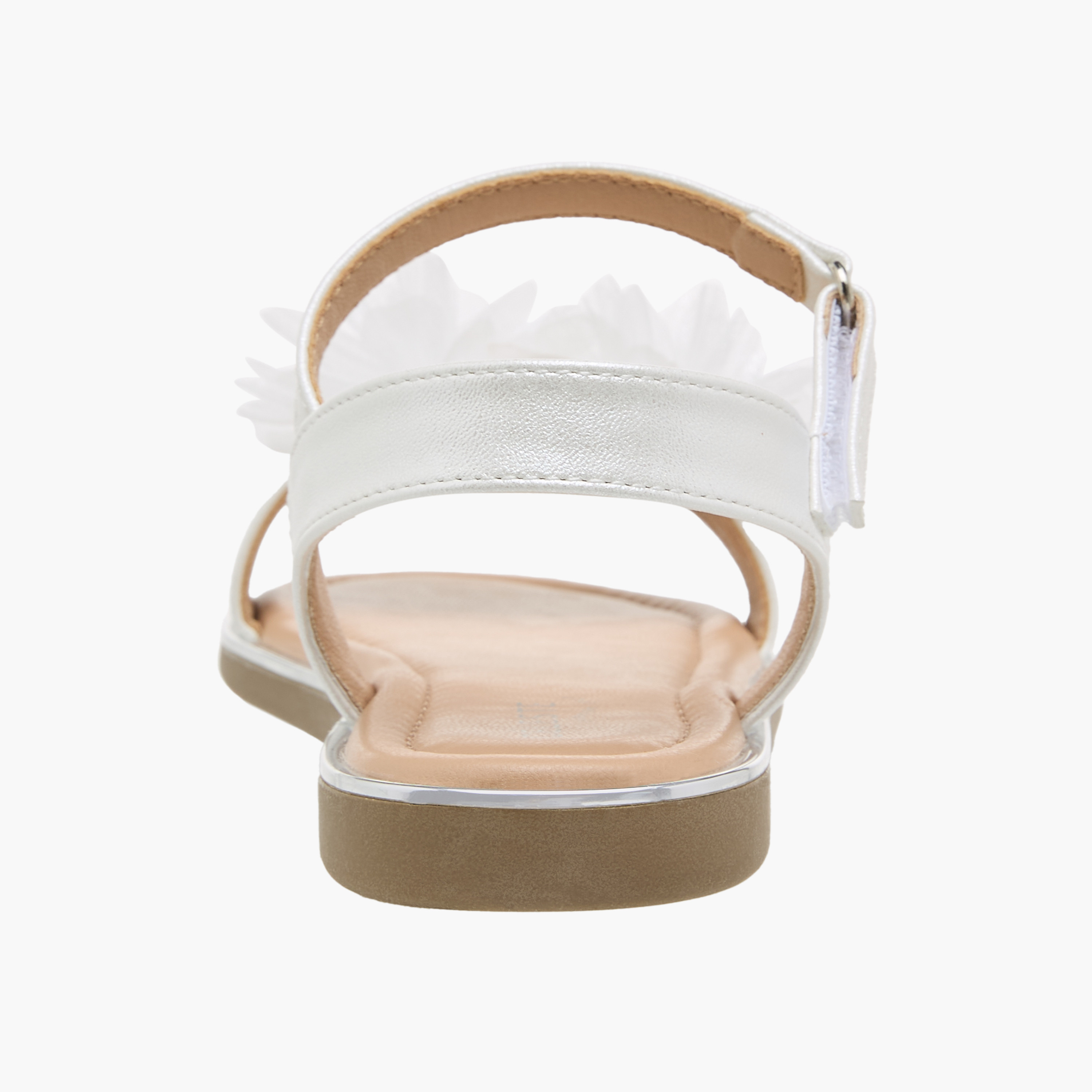 Celeste Girls Hook & Loop Flat Sandals-girls-shoes-sandals-image-4