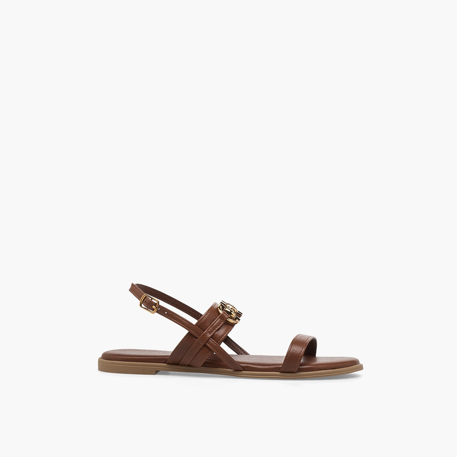 صندل بزينة معدنية للنساء من فلورا بيلا-women-shoes-flats-sandals-image-3