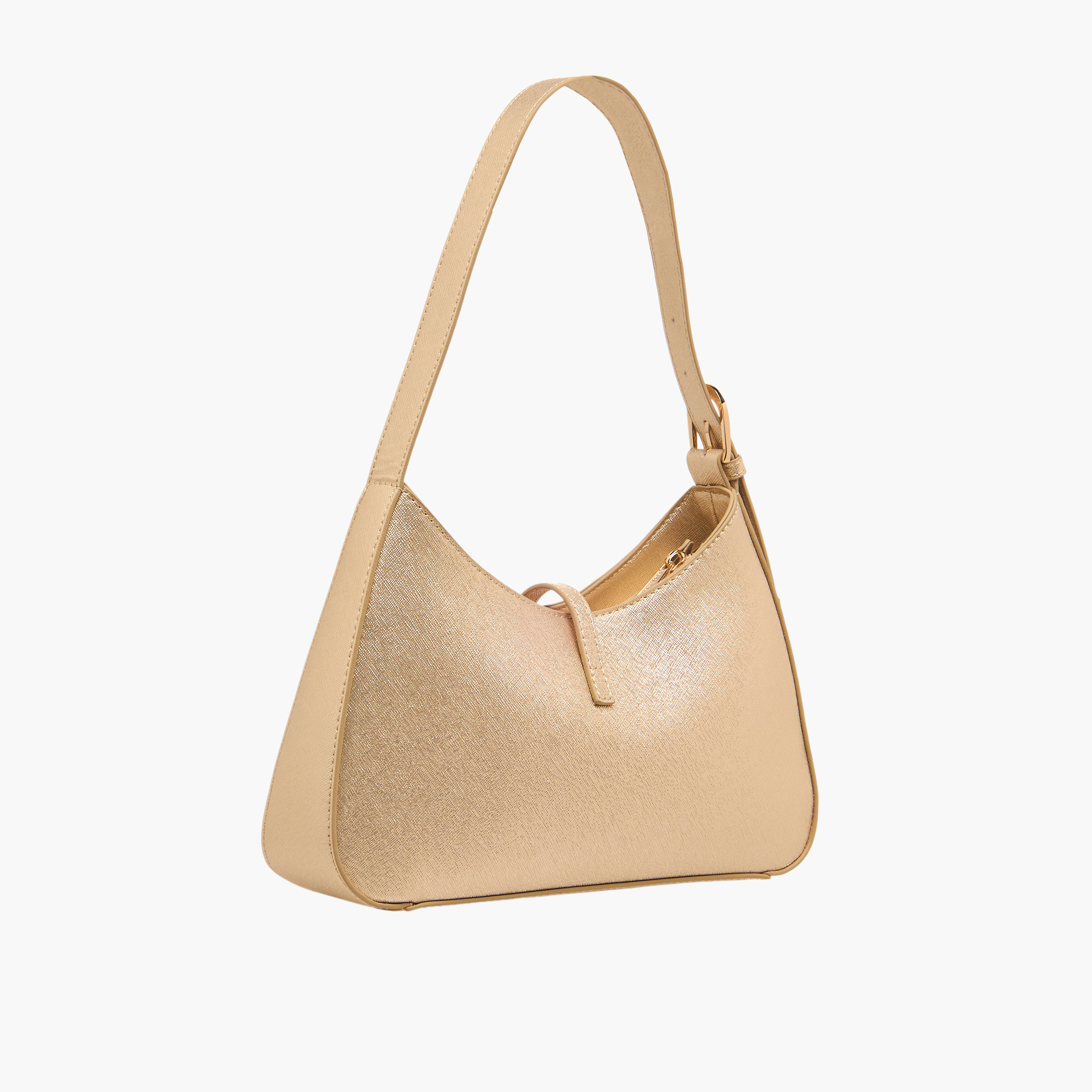 شنطة كتف بقصة ميتاليك وسحاب إغلاق من فلورا بيلا-women-bagsandwallets-handbags-image-4